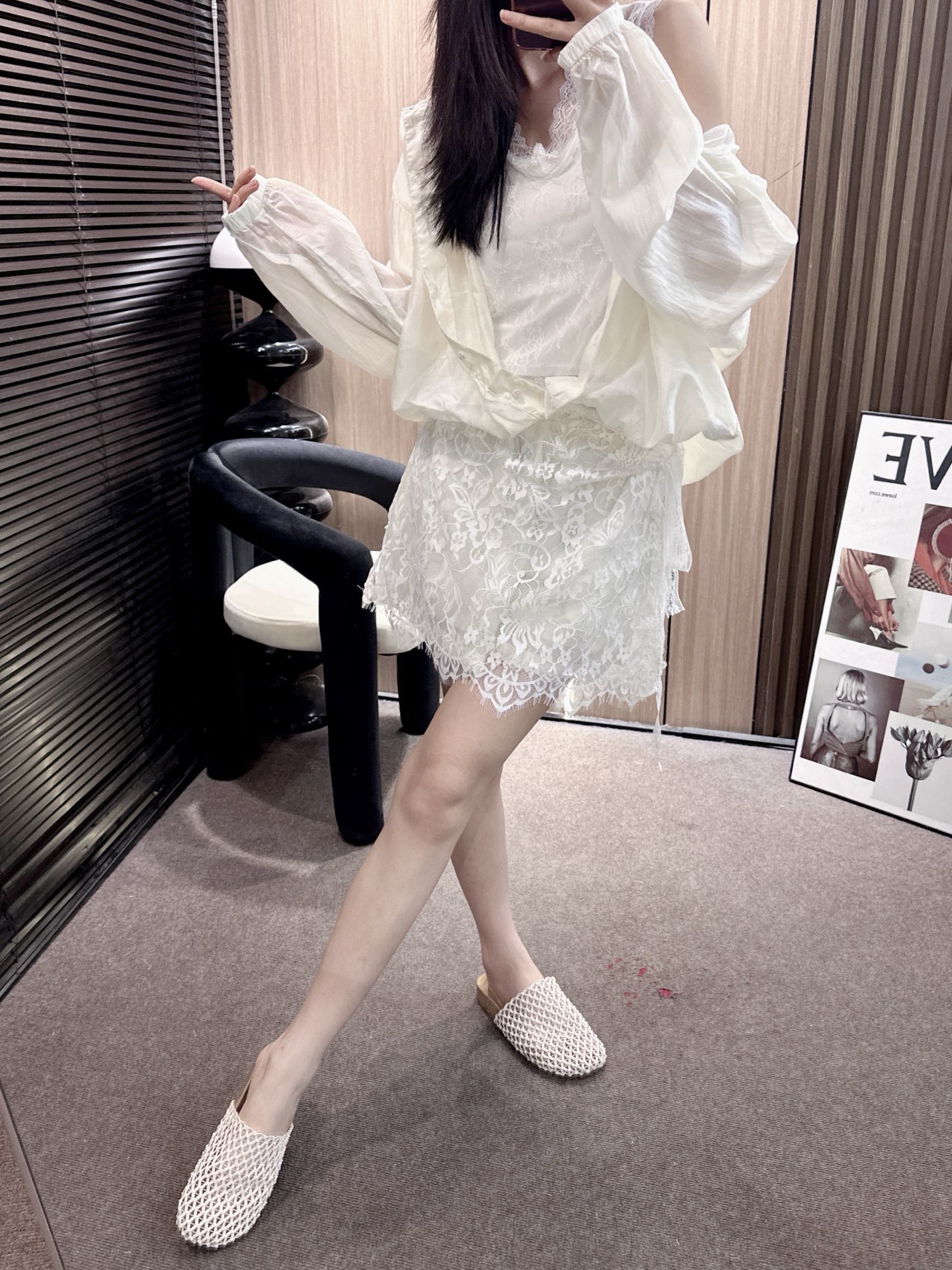 ✨✨✨MM6✨✨✨2026新版💫 【夏日防晒新宠】天丝连帽蕾丝假两件外套+屁帘短裤套装清凉上线！轻薄天丝