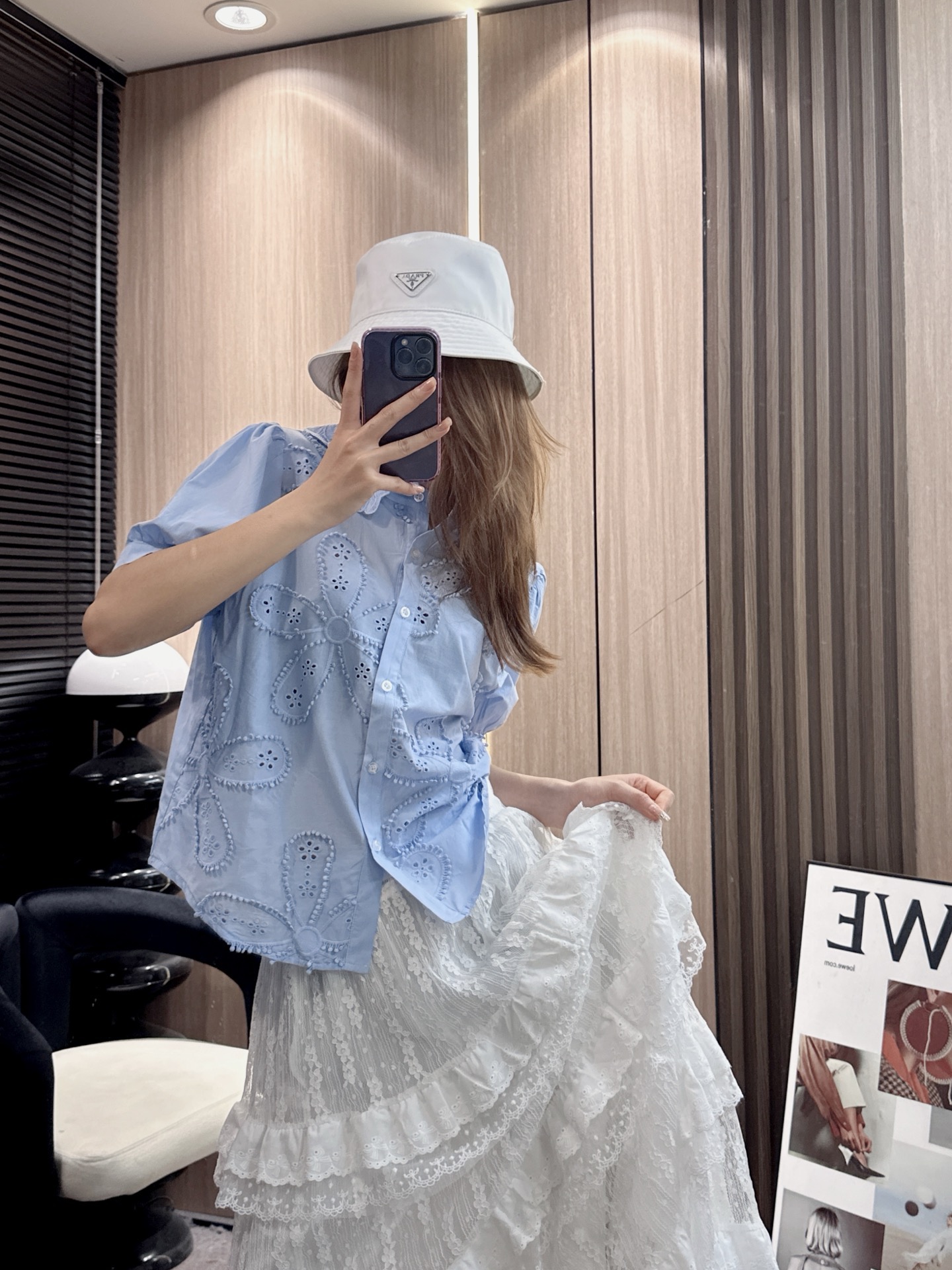 ✨✨✨伊莎贝尔✨✨✨2026春夏新款💫 【伊莎贝尔刺绣短袖上衣】精致刺绣点缀，演绎优雅女人味！精选舒适面