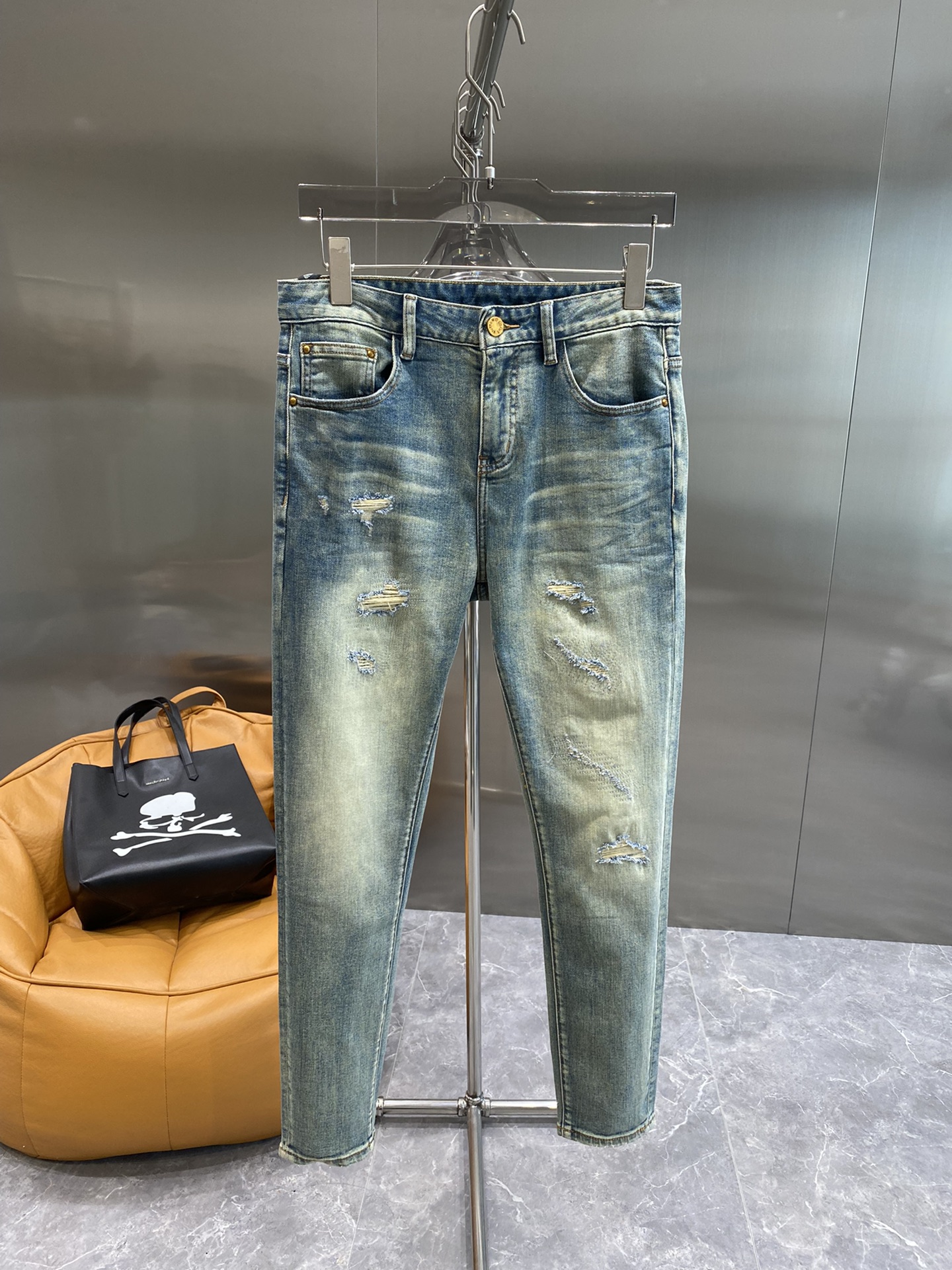 Louis Vuitton Mode
 Kleding Spijkerbroek Denim Breien