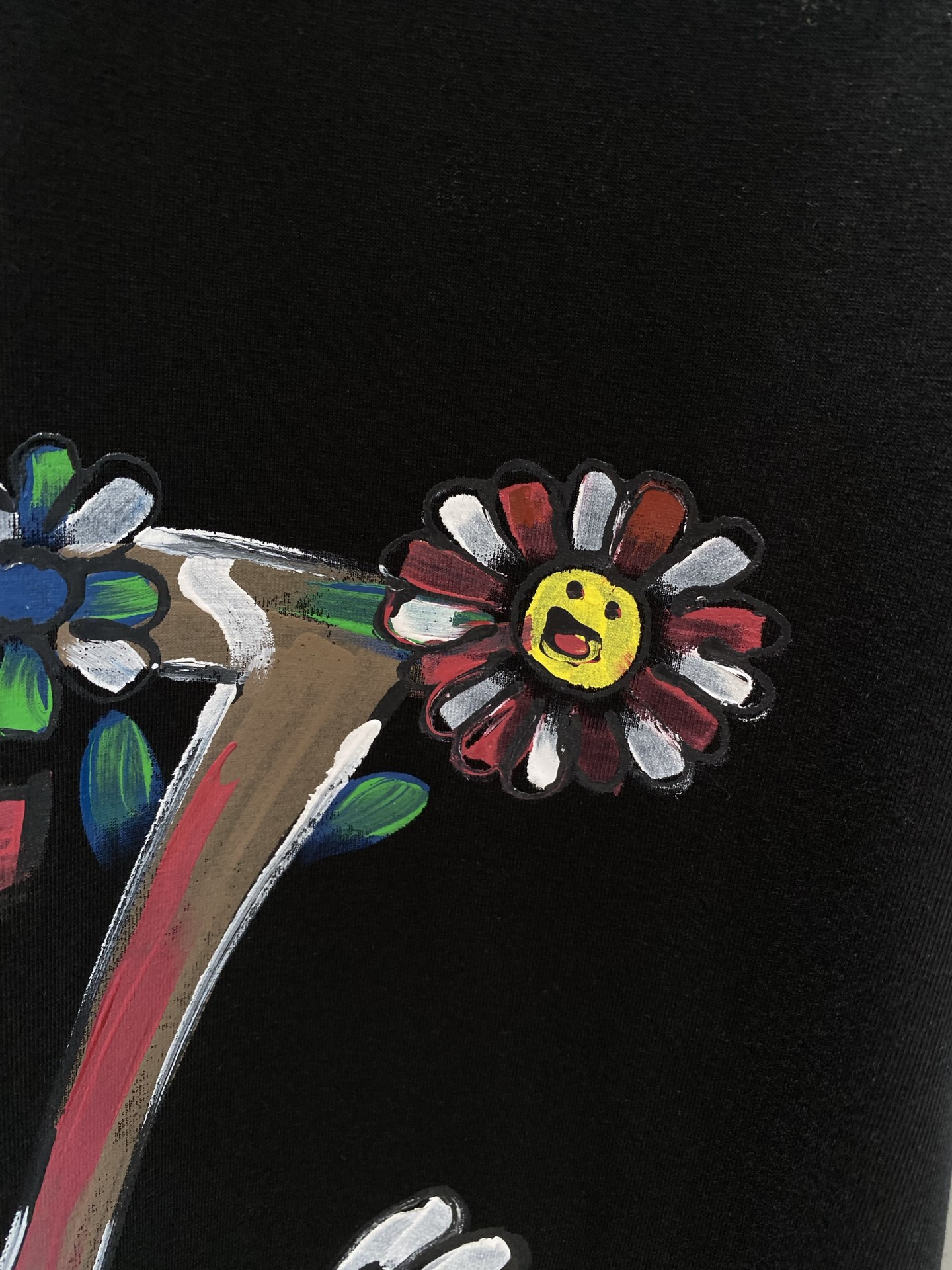 《𝙉𝙚𝙬🤍🖤驴家》路易威*LV 25ss春夏新款首发专柜最新款短袖圆领T恤 手绘工艺 高端订制 设计前卫