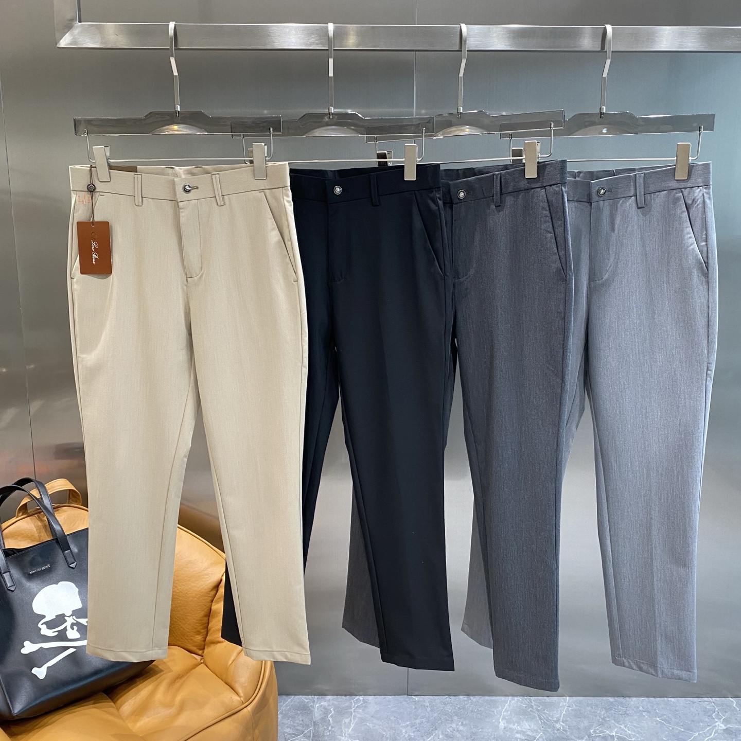 Elegant Men's Slim-Fit Casual Dress Pants - Spring/Summer Collection 2 i1751111922137 7792 0 0