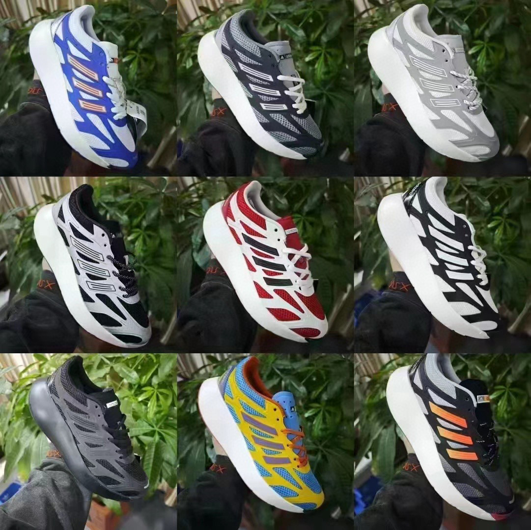 莆田顺丰包邮✅Ad Adizero Aruku 柔软舒适防滑耐磨 阿迪达斯 低帮跑步鞋