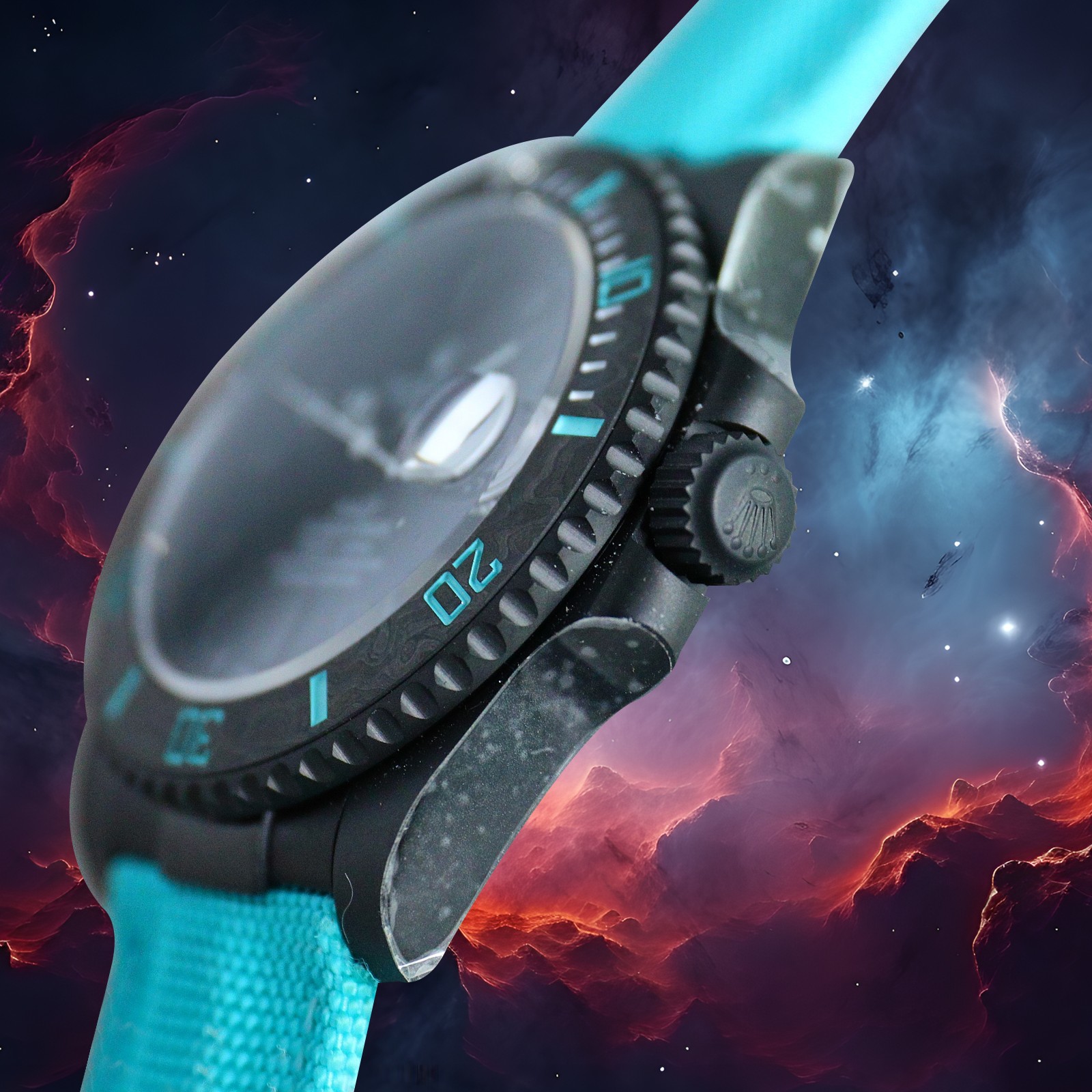 🔥最新升级BLAKEN新品定制款SUB水鬼，完美呈现！
1：升级更便捷-更百搭的魔术贴表带！通用大小手腕/男士女士均适合佩戴！
2：特别定制碳纤维圈口,多颜色搭配可以选！BLAKEN赋予水鬼不一样的风格，体现全新的视觉和触觉体验！
3：经过无数次的修改，终于呈现出刻字立体，且条丁外有外影的对版本完美圈口，温润如玉的超强夜光珠！
4：整表均采用904L精钢，特别进行了表壳黑化处理，质感同正品一致
5：搭载全新的3135机芯，质量稳定，每个机芯都经过严格检测，返修率低！
BLAKEN做工完美，几乎到了极致，欢迎品鉴！
