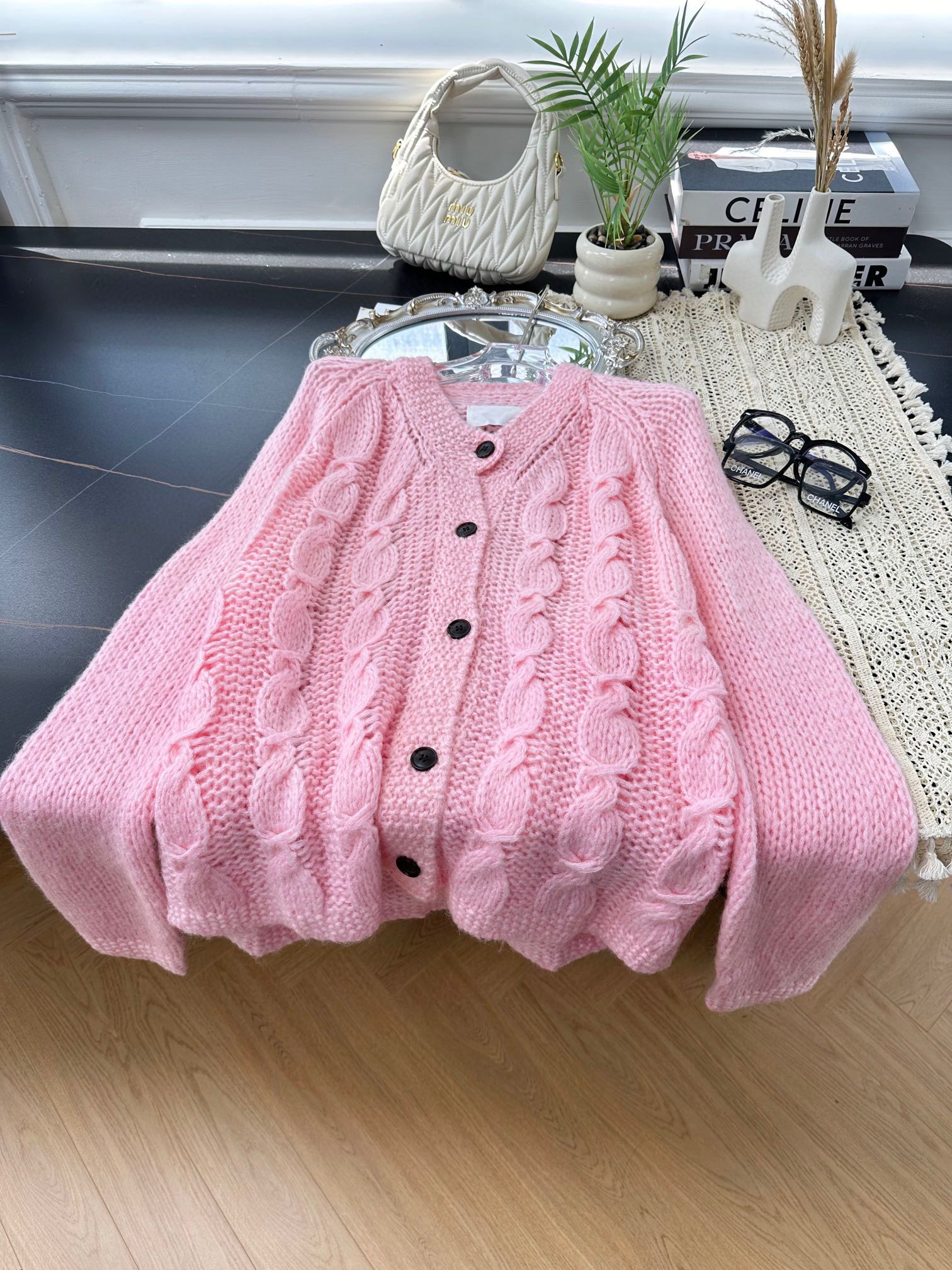 High-End Quality Women’s Suit: 24 SS Early Autumn Collection with Tweed and Cufflink - 图片 2
