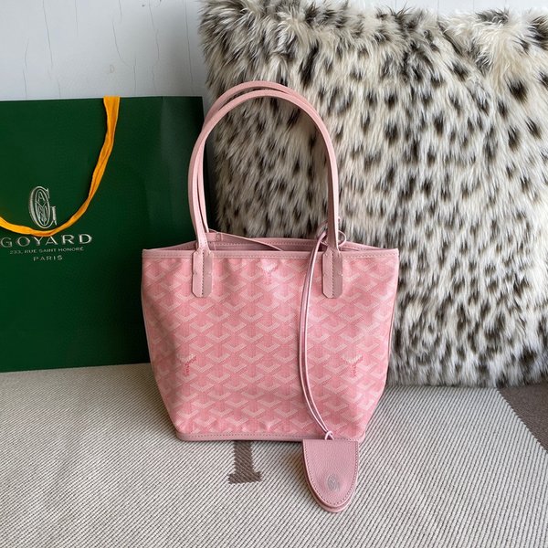 Designer Goyard Handbags Crossbody & Shoulder Bags Mini Bags Tote Bags Pink Canvas Mini
