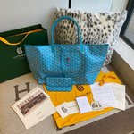 Sito web per acquistare replica
 Goyard Tote Bags Blue Green