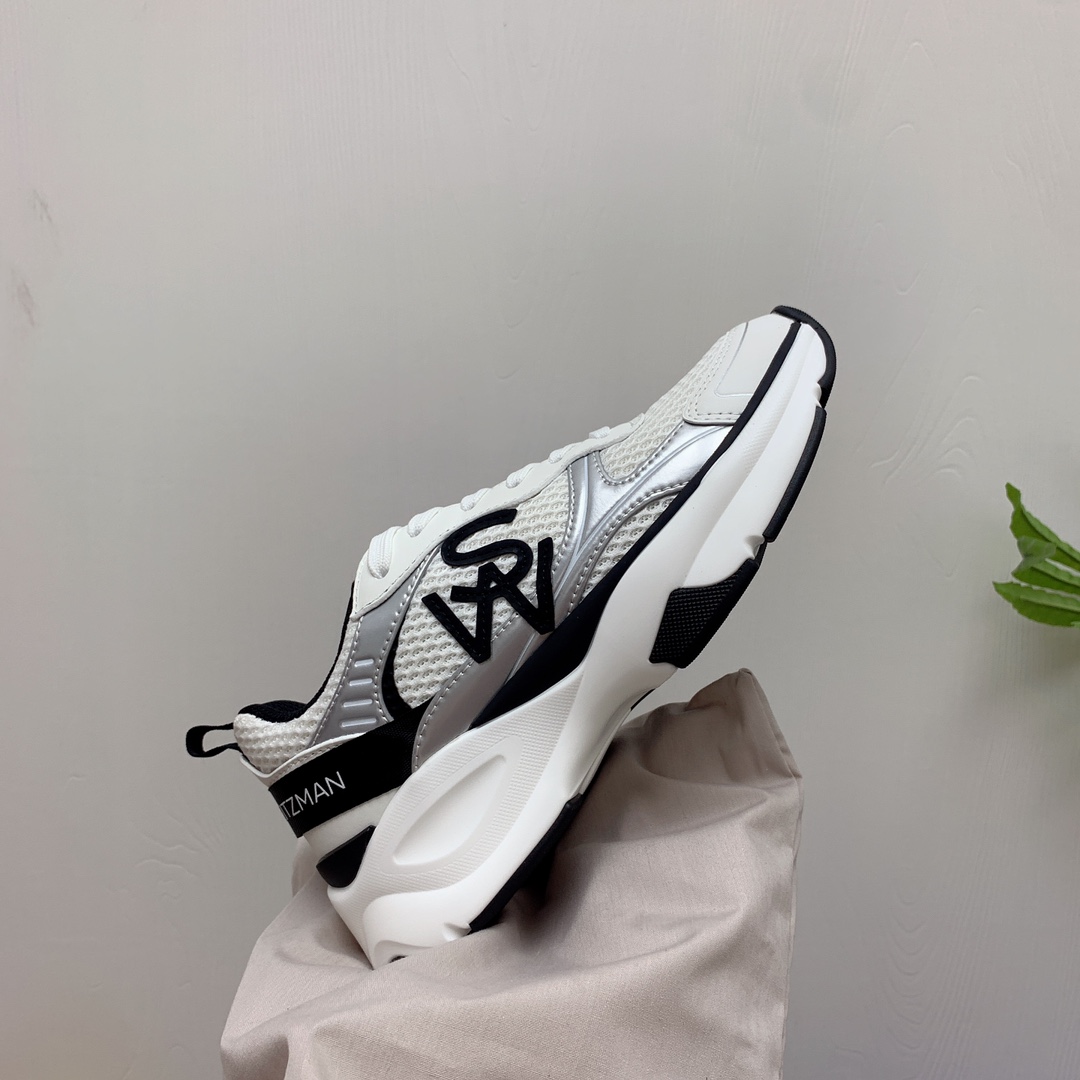 Stuart Weitzman Steinman Sneakers: High-Quality SW TRAINER Belt Movement Collection. - 图片 7