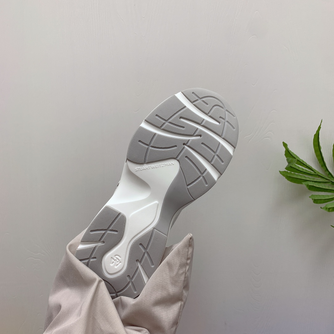 Stuart Weitzman Steinman: SW TRAINER Belt Movement Sneakers with Top Counter Quality - 图片 8