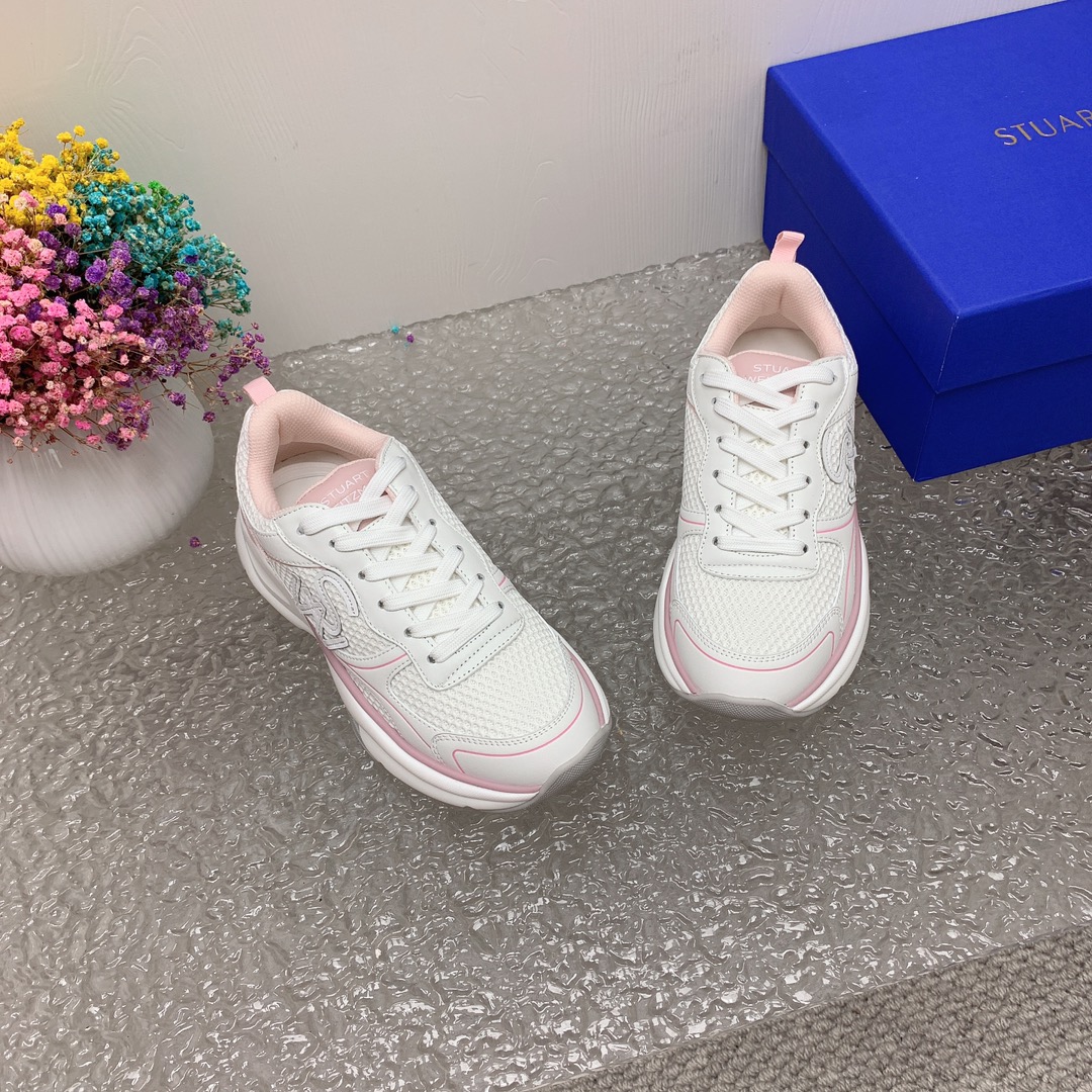 Stuart Weitzman Steinman: SW TRAINER Belt Movement Sneakers with Top Counter Quality - 图片 2