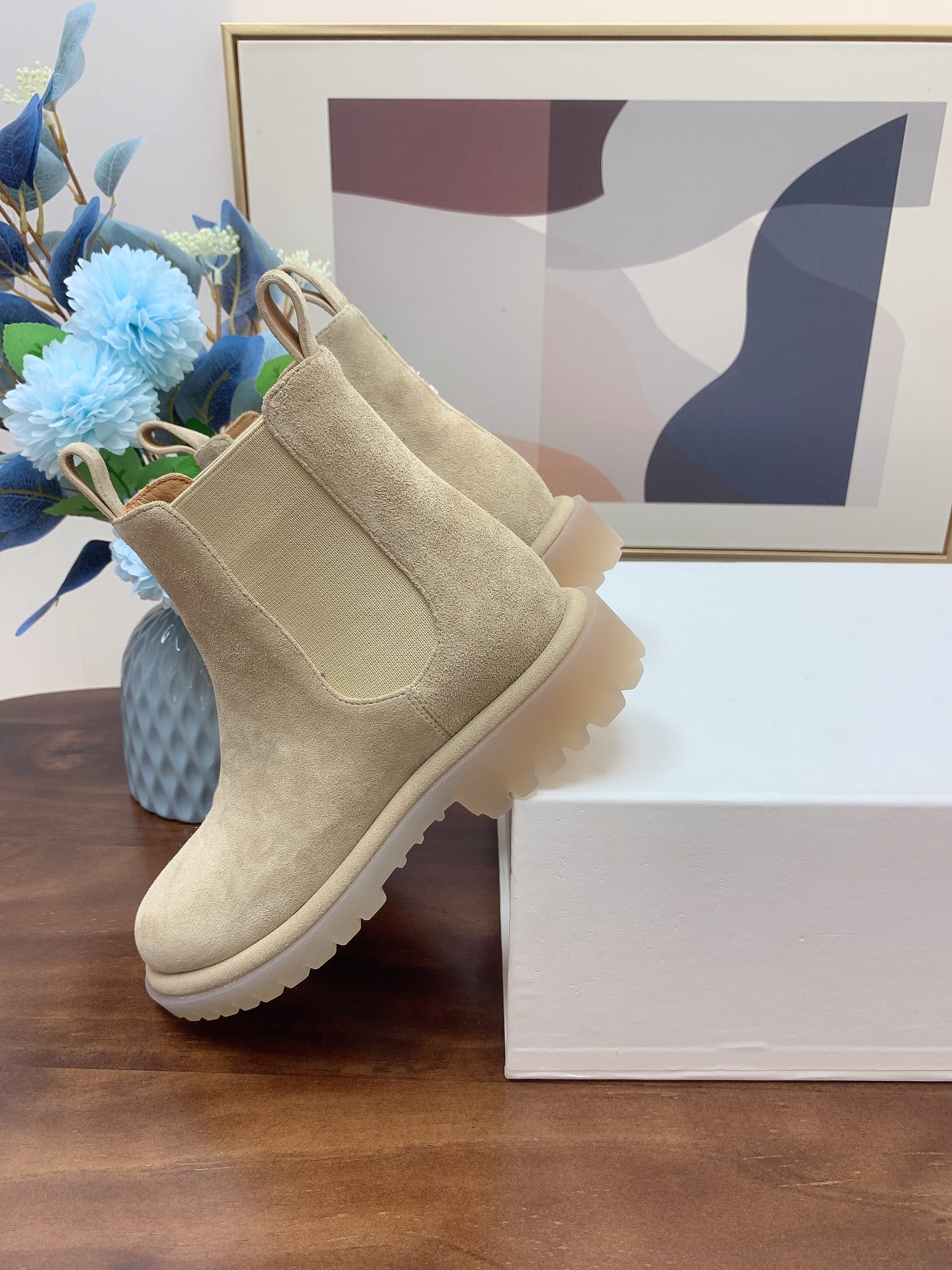 Autumn 2024 Retro Western Cowboy Boots: Stylish 1:1 Cowhide Design, Supercool Size 35-39# - 图片 8