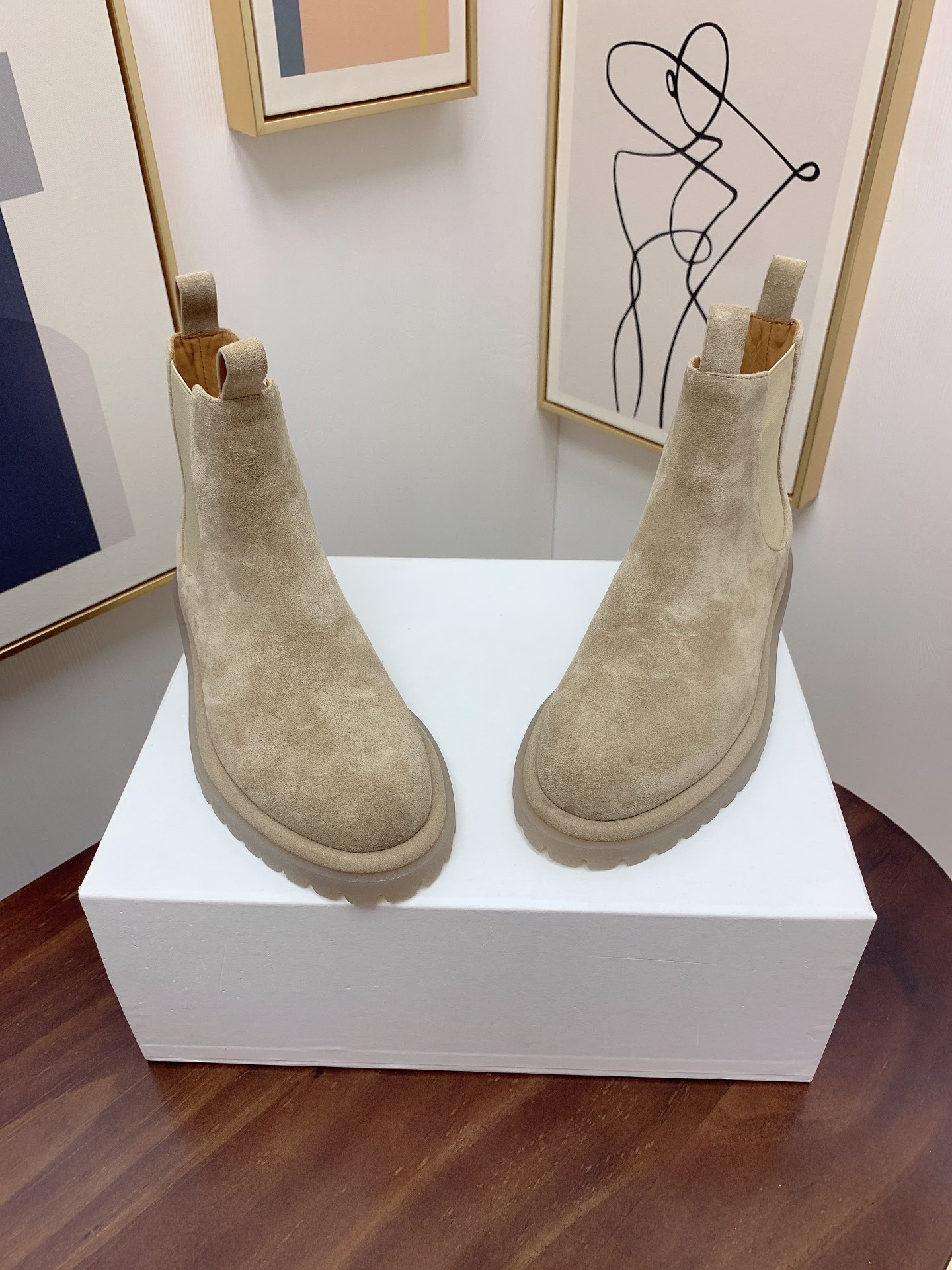 Autumn 2024 Retro Western Cowboy Boots: Stylish 1:1 Cowhide Design, Supercool Size 35-39# - 图片 5