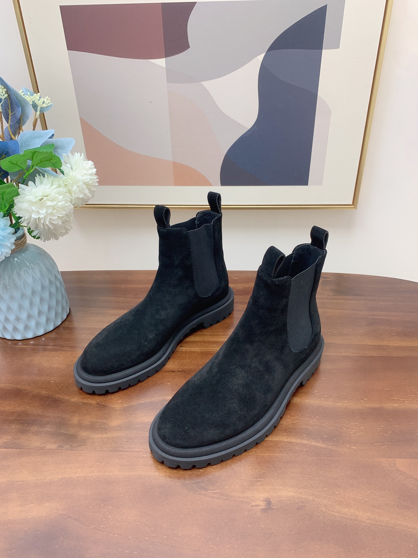 “Autumn 2024 Retrograde Western Cowboy Boots: Supercool Stylishness Upgrade in Genuine Cowhide” - 图片 2