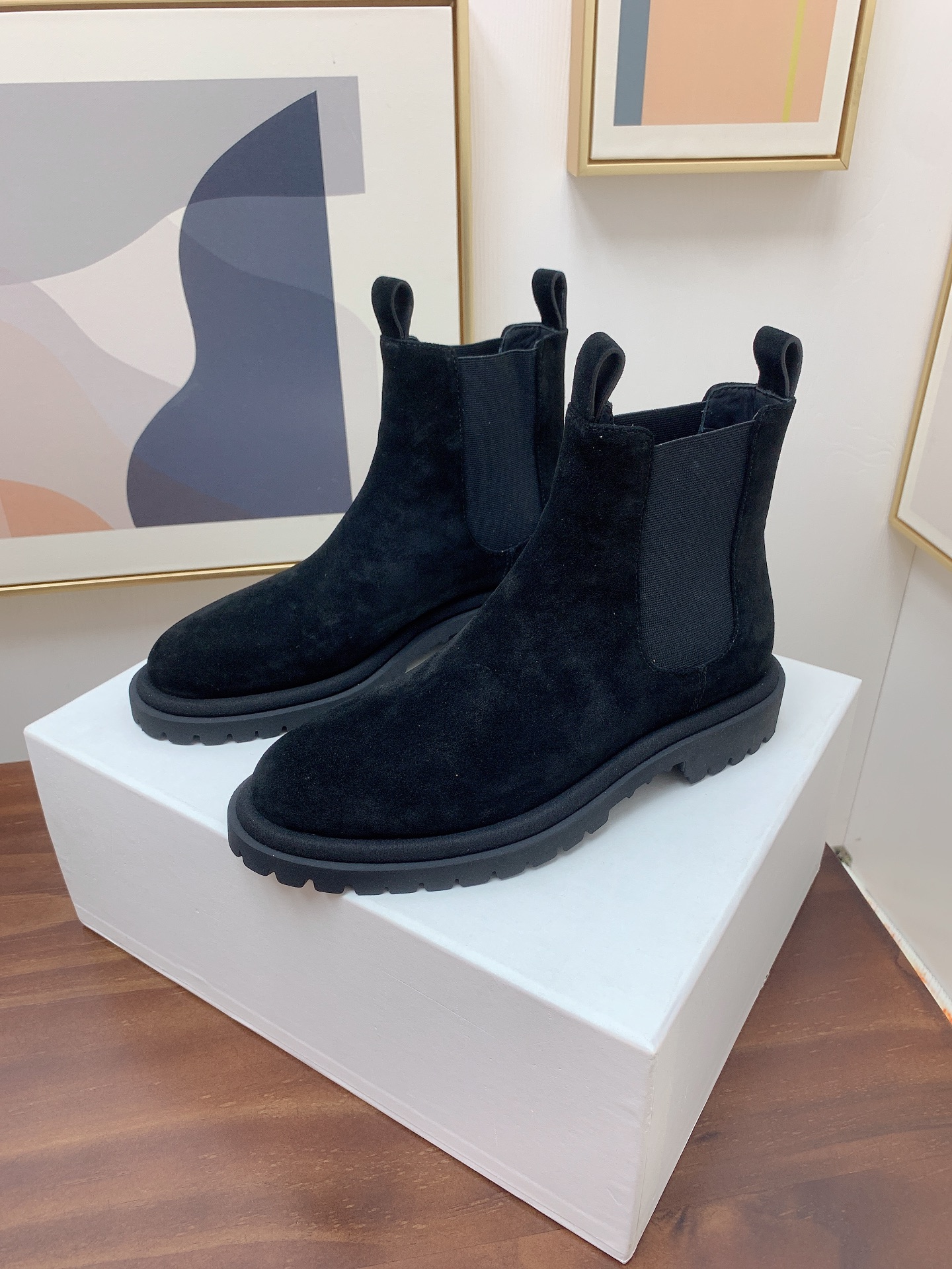 “Autumn 2024 Retrograde Western Cowboy Boots: Supercool Stylishness Upgrade in Genuine Cowhide” - 图片 4