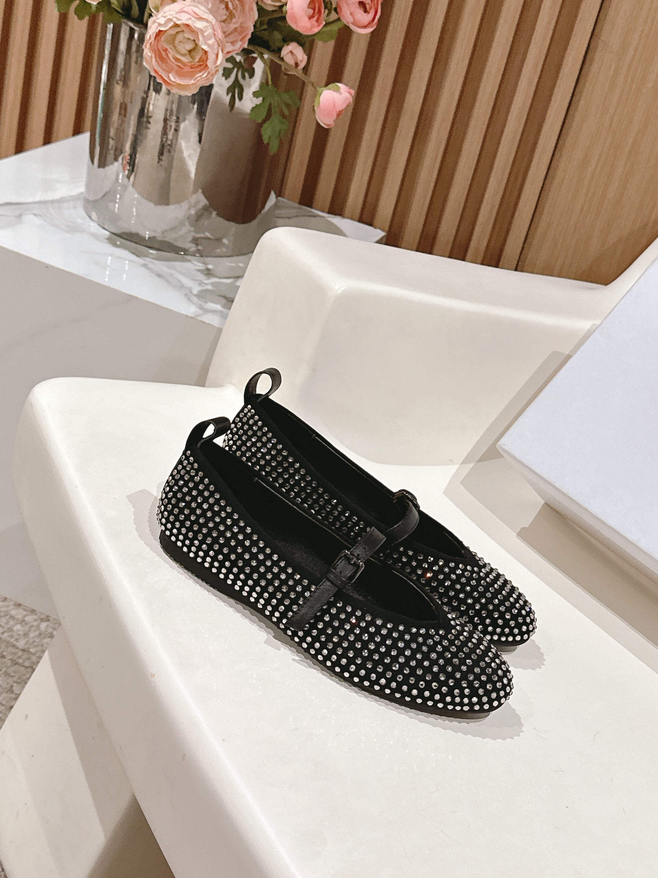 Sheepskin-covered Janderson shoes with rubber base, 35-40 size codes, original packaging. - 图片 2