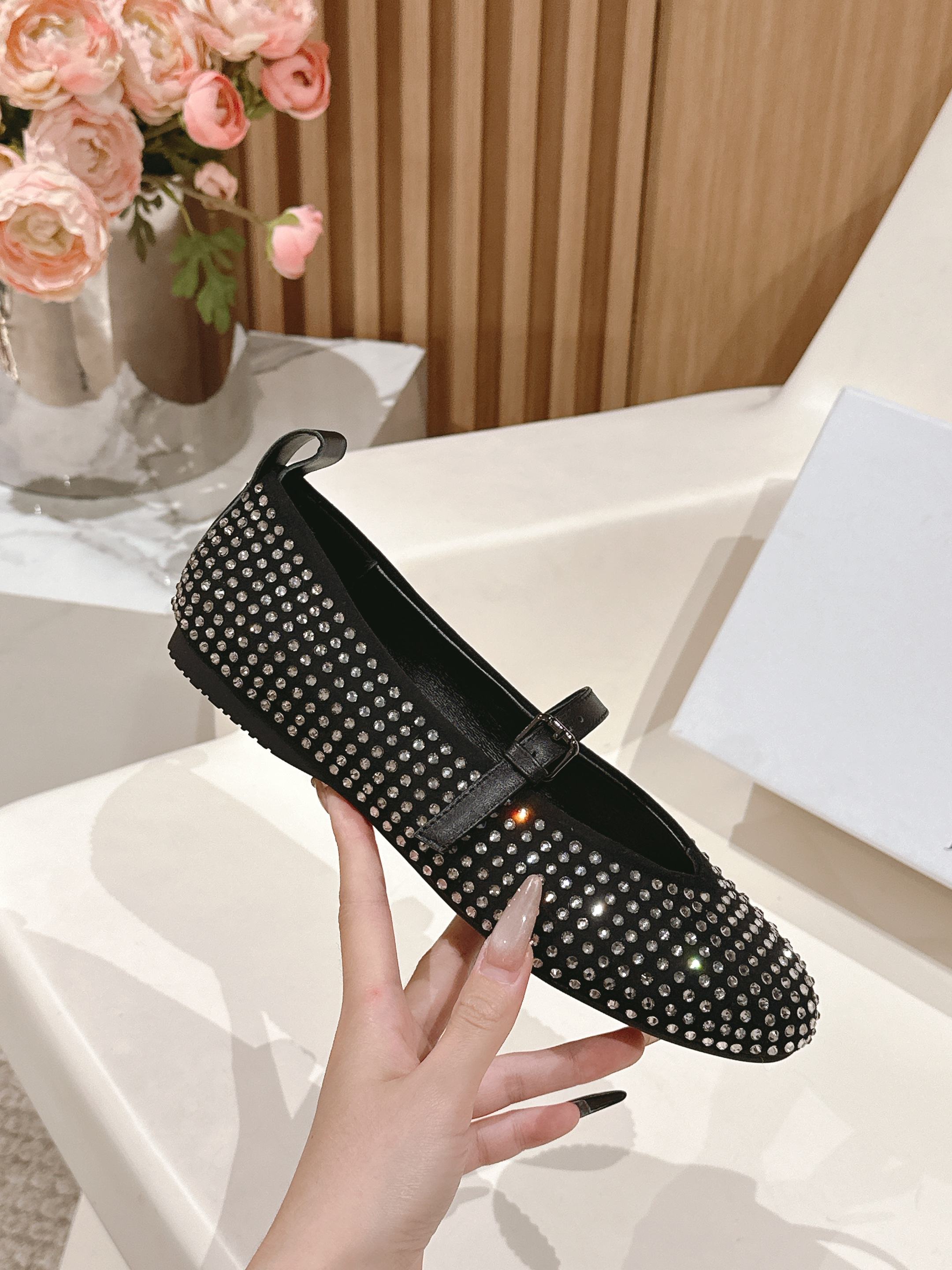 Sheepskin-covered Janderson shoes with rubber base, 35-40 size codes, original packaging. - 图片 5