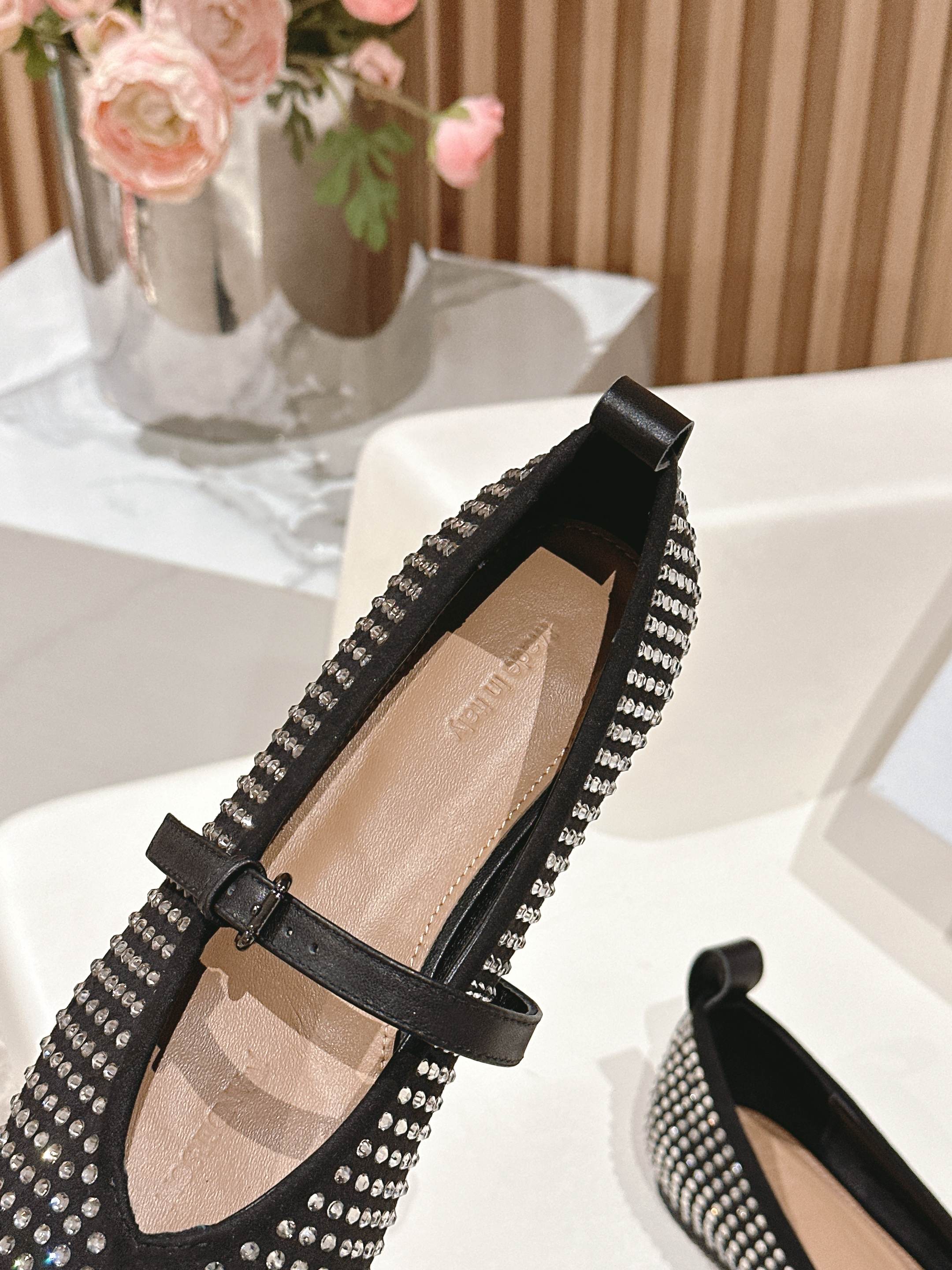 Sheepskin-covered Janderson shoes with rubber base, 35-40 size codes, original packaging. - 图片 6