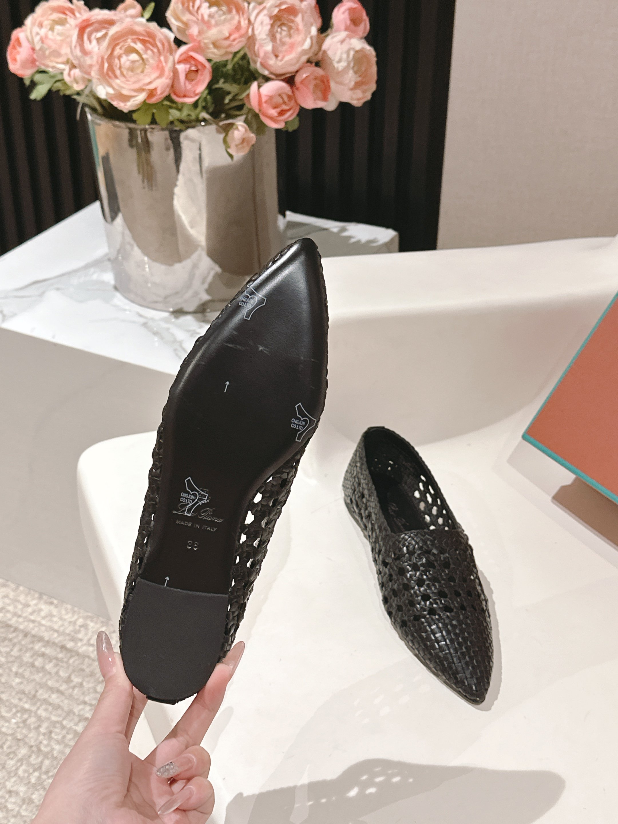 Loro Piana Ayame Hand-Made Ballet Shoes for Spring and Summer. - 图片 9