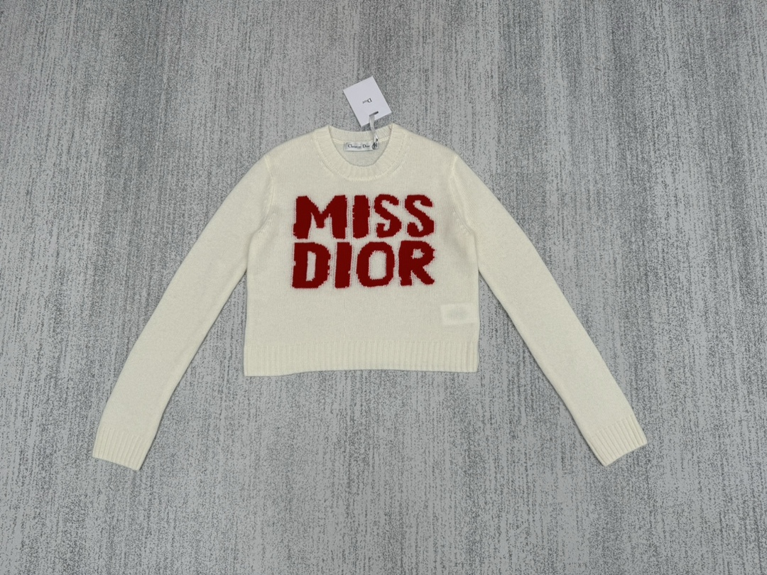 Dior AAAA
 Clothing Knit Sweater Sweatshirts 2023 Perfect Replica Designer
 Cashmere Knitting Fall Collection