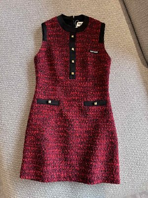 MiuMiu Clothing Dresses Tank Tops&Camis Shop Cheap High Quality 1:1 Replica Red Fall/Winter Collection