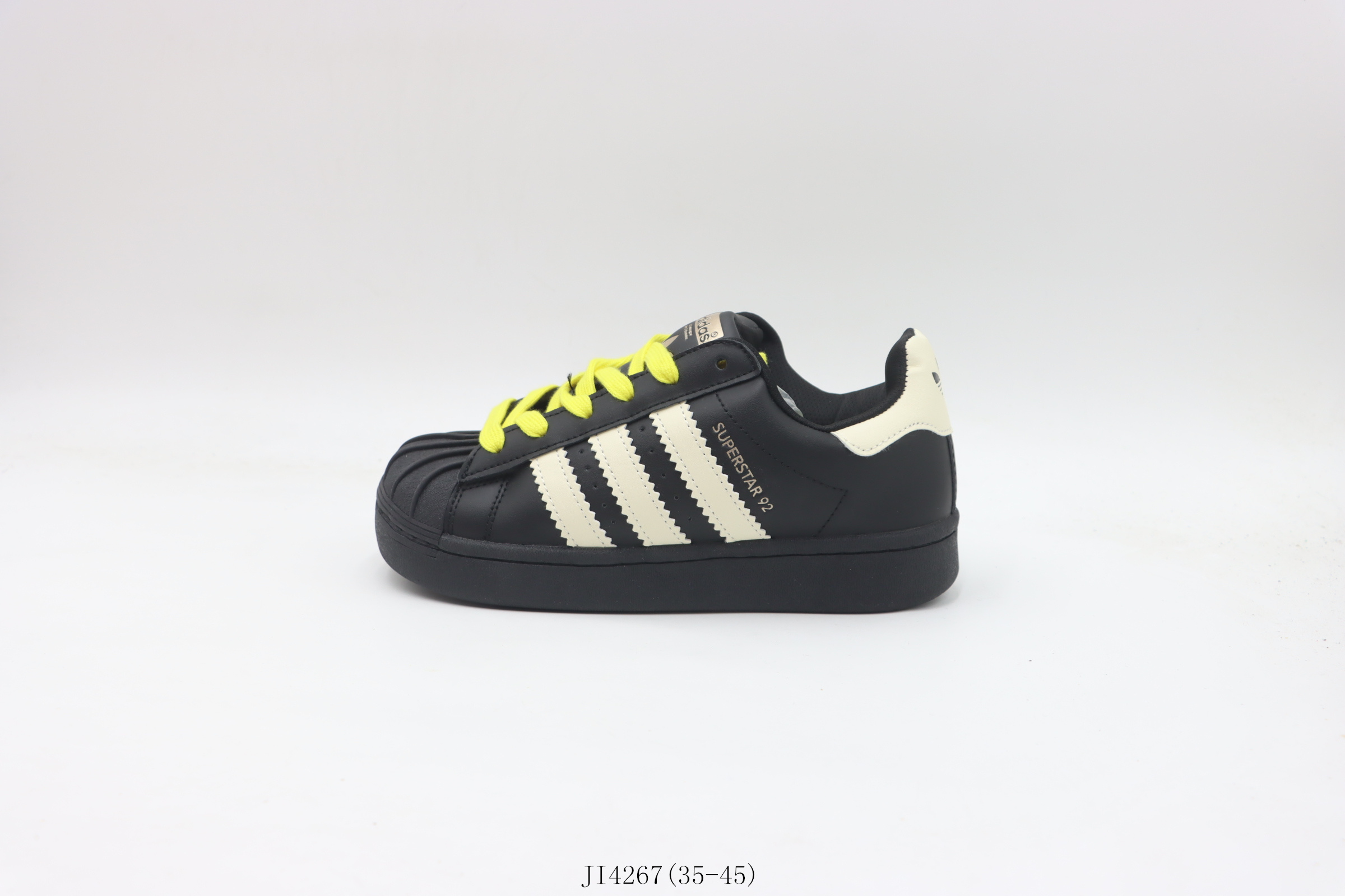 💰150
【真标 贝壳头系列】阿迪达斯/Adidas 阿迪三叶草贝壳头板鞋 黑黄
货号:JI4267尺码:35 36 36.5 37 38 38.5 39 40 40.5 41 42 42.5 43 44 45
❗️❗️❗️
阿迪达斯AdidasPWSUPERSTAR 92贝壳头系列低帮百搭休闲运动板鞋