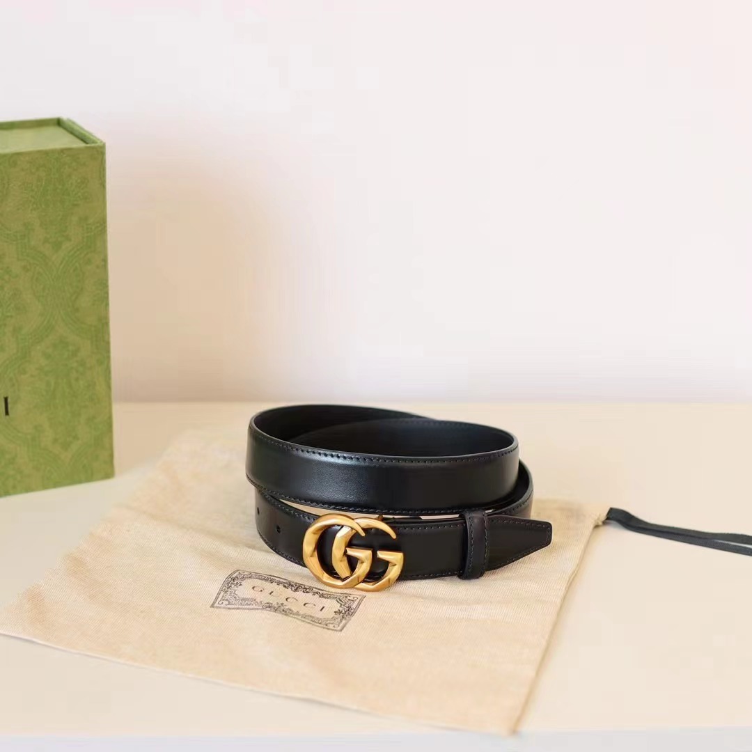 ✨GUCC1✨独家免税渠道GG腰带采用进口GG压纹小牛皮进口真金真空电镀五金全新专柜吊牌配全套专柜包装尺寸：宽度4.03.0