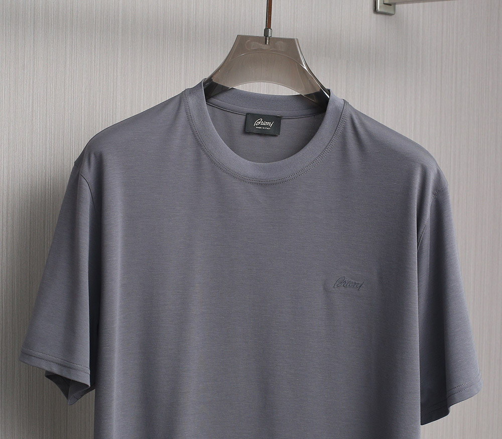   【新品】 Bri/布里奥家族男士高端天丝棉T恤。香港洋行渠道货，纯正血统品质，意大利原厂出品，25年