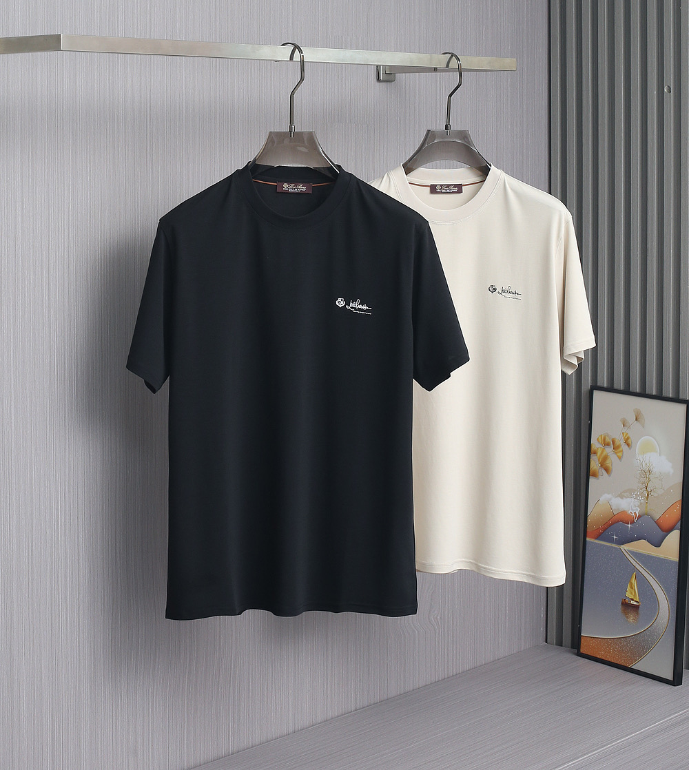   【新品】-lp。男士高端商务休闲天丝棉T恤衫。贸易公司渠道臻品，系出名门，纯正血统品质，原产代工出品