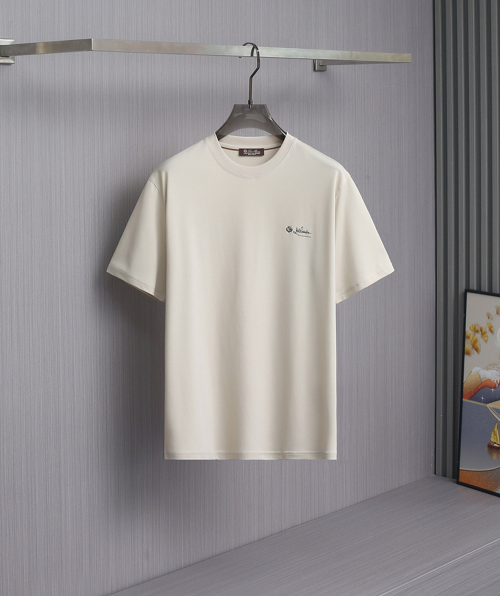   【新品】-lp。男士高端商务休闲天丝棉T恤衫。贸易公司渠道臻品，系出名门，纯正血统品质，原产代工出品