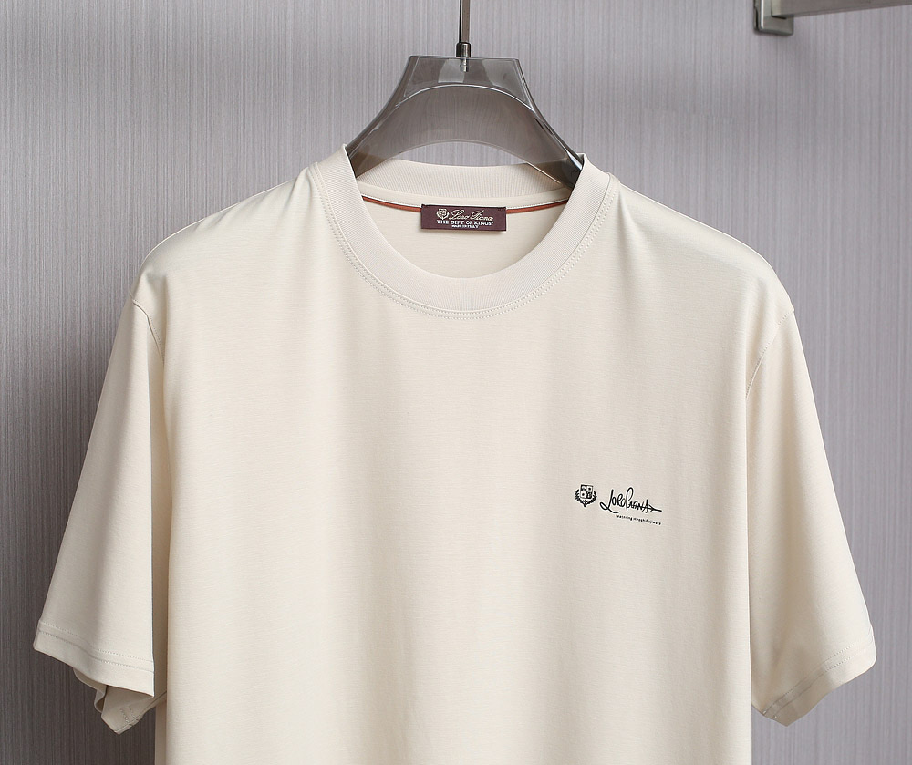   【新品】-lp。男士高端商务休闲天丝棉T恤衫。贸易公司渠道臻品，系出名门，纯正血统品质，原产代工出品