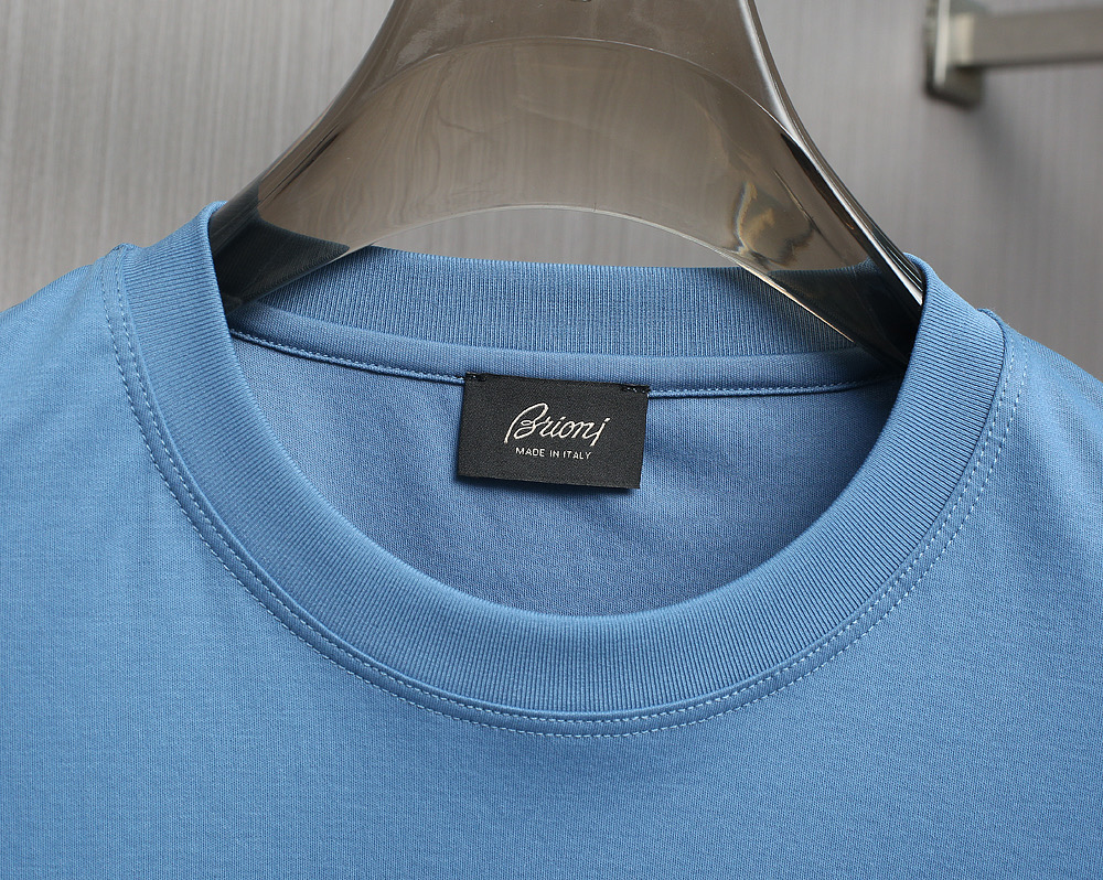 Brioni Men's T-Shirt Premium Tencel Cotton Classic Luxury Tee 4 i1749304672222 1228 0 2