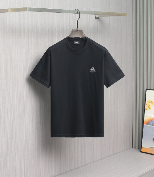 Bri Luxury Men's T-Shirt - Italian Design, Premium Cotton Blend, Embroidered Logo 1 Bri Luxury Men's T-Shirt - Italian Design, Premium Cotton Blend, Embroidered Logo