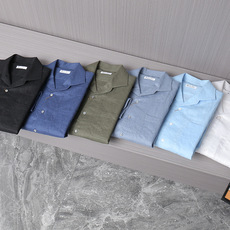 👍👍Loro Piana&古巴领口袋长袖纯亚麻衬衣!带你领略复古与现代的完美碰撞,带你玩转色彩的一款亚麻长袖衬衫 Lor 👍👍Loro Piana&古巴领口袋长袖纯亚麻衬衣!带你领略复古与现代的完美碰撞,带你玩转色彩的一款亚麻长袖衬衫 Lor
