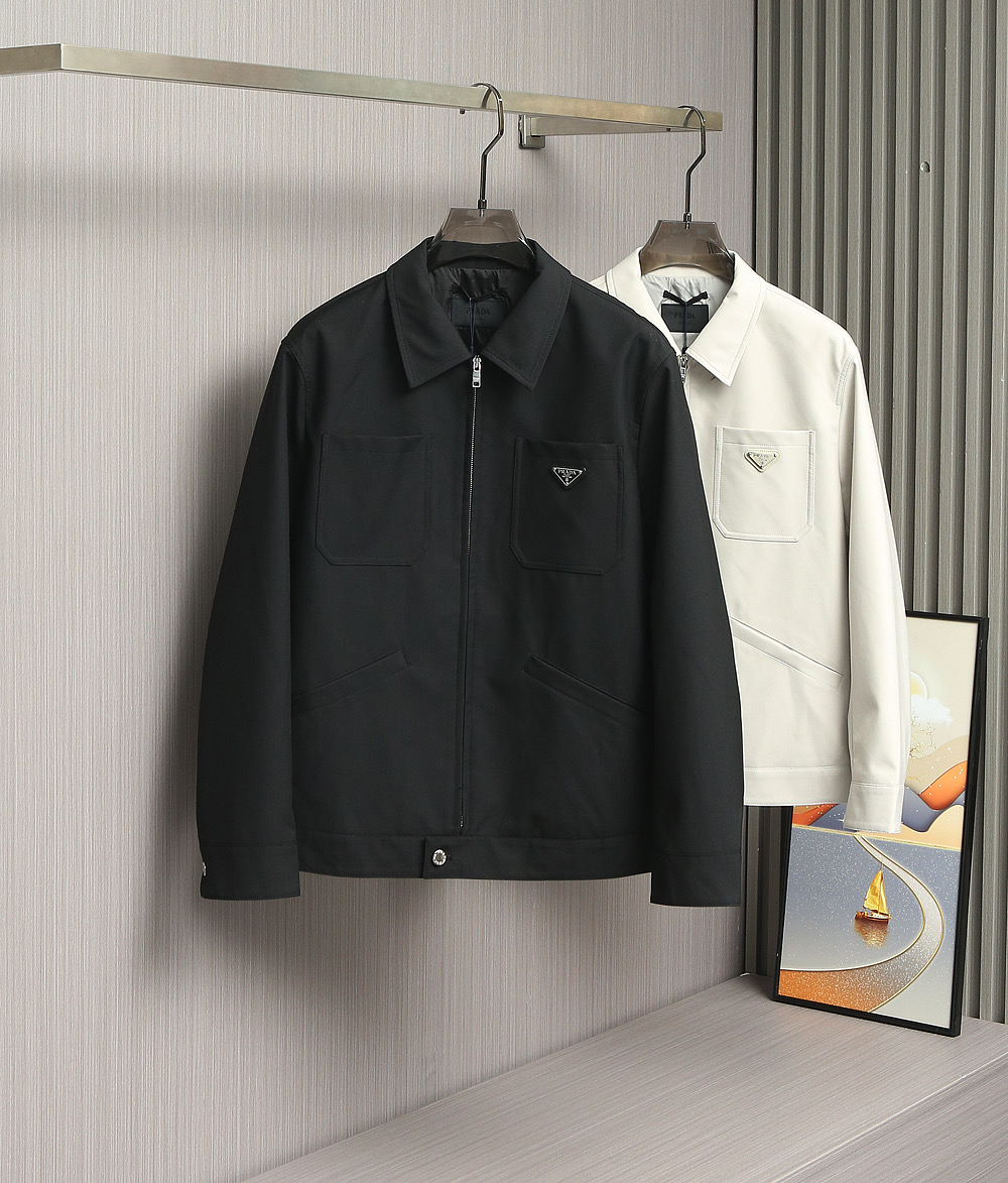 🌹🌹🌹P家25秋冬男装高端梭织商务休闲夹克外套系列外套 高端精品系列，贸易公司渠道订单，官网专柜在售系列