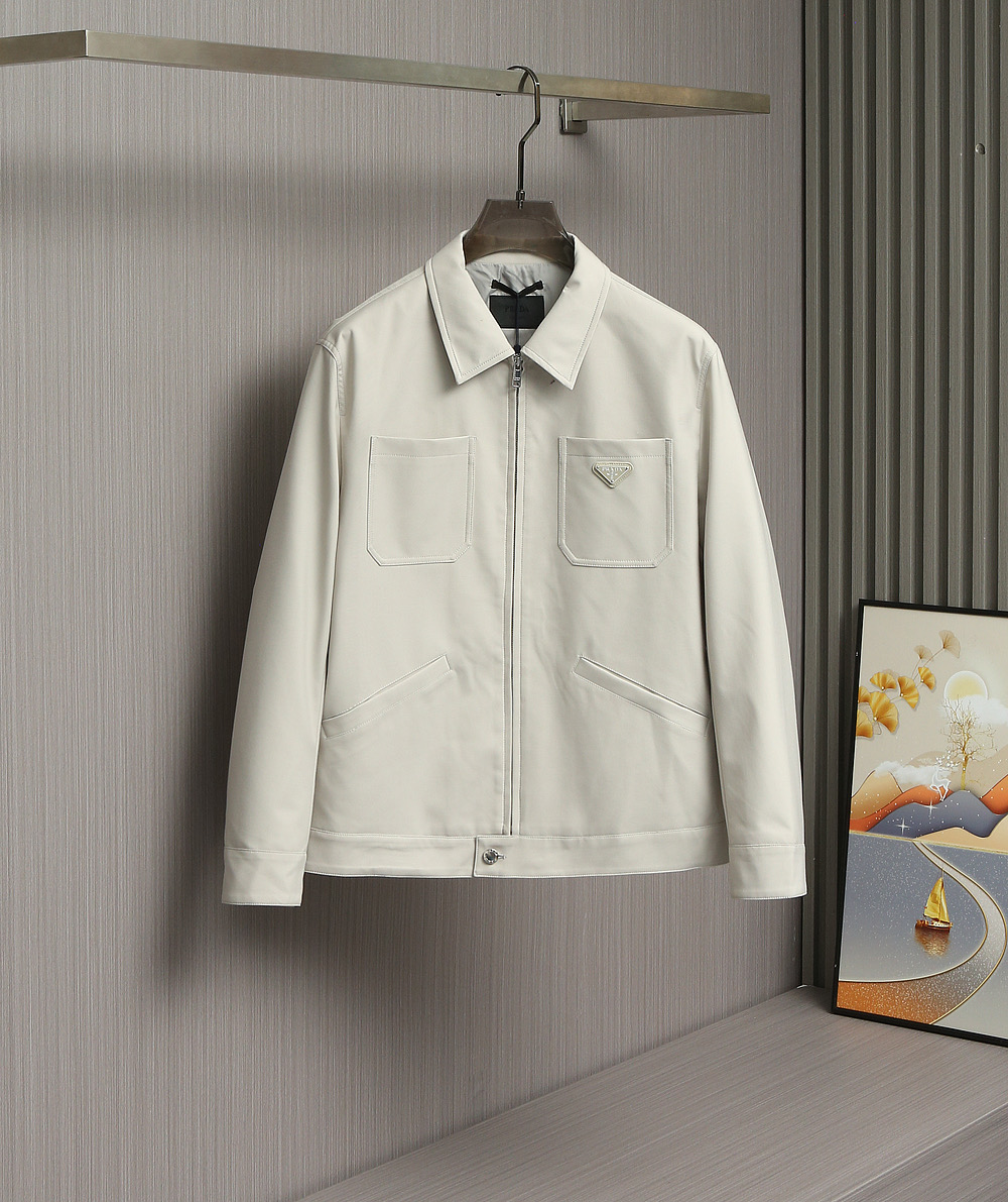 🌹🌹🌹P家25秋冬男装高端梭织商务休闲夹克外套系列外套 高端精品系列，贸易公司渠道订单，官网专柜在售系列