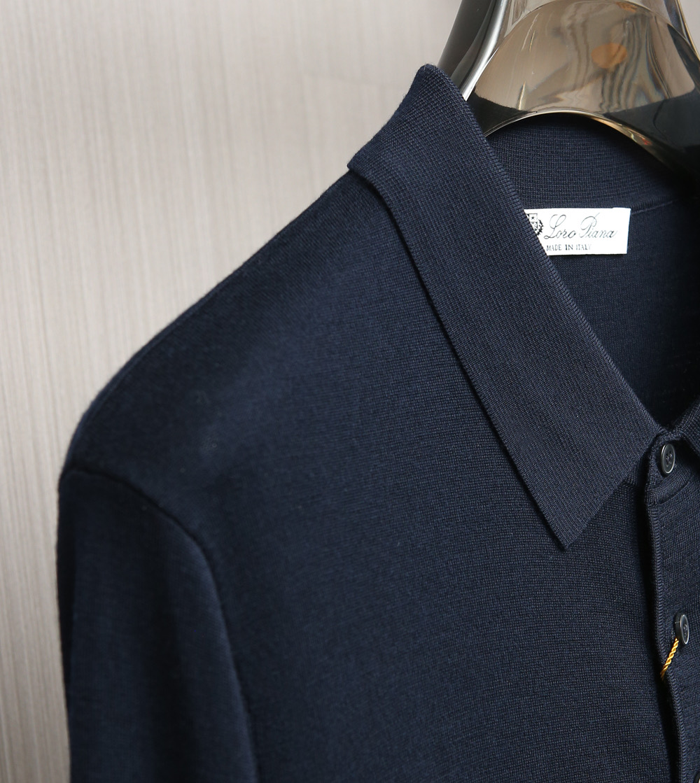 【🌹🌹🌹lp🆕Polo领100%纯羊毛薄款羊毛衫！时尚前沿·新品璀璨发布。在这个秋冬交替的浪漫时节，lp