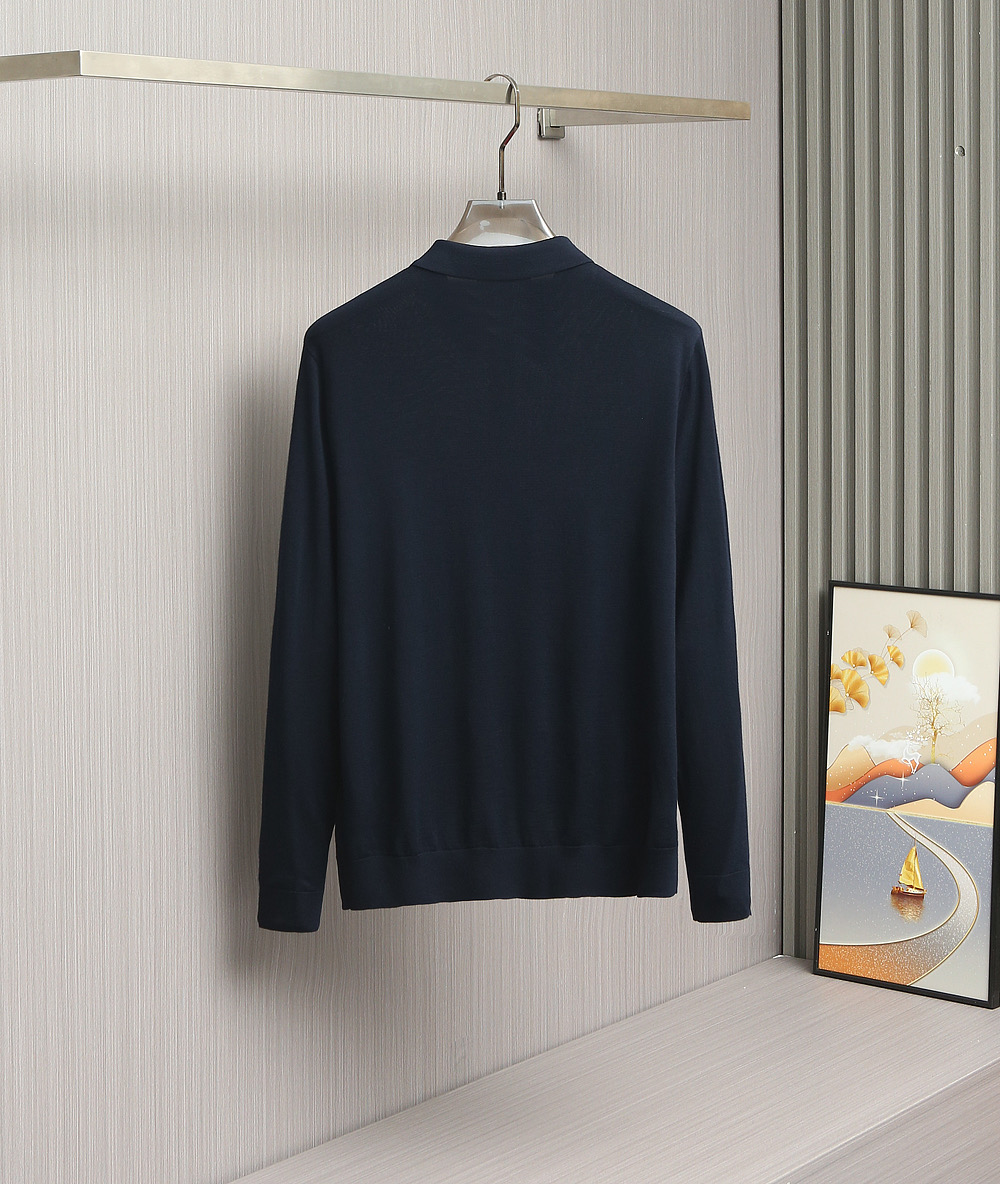 【🌹🌹🌹lp🆕Polo领100%纯羊毛薄款羊毛衫！时尚前沿·新品璀璨发布。在这个秋冬交替的浪漫时节，lp