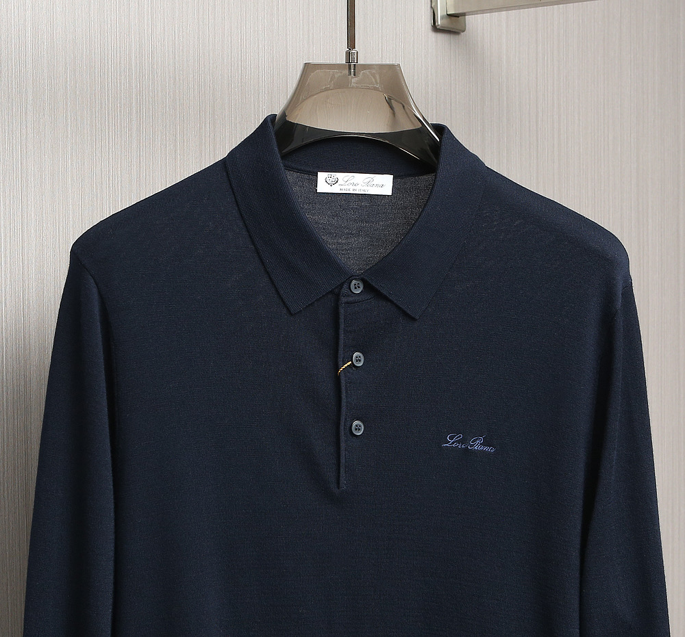 【🌹🌹🌹lp🆕Polo领100%纯羊毛薄款羊毛衫！时尚前沿·新品璀璨发布。在这个秋冬交替的浪漫时节，lp