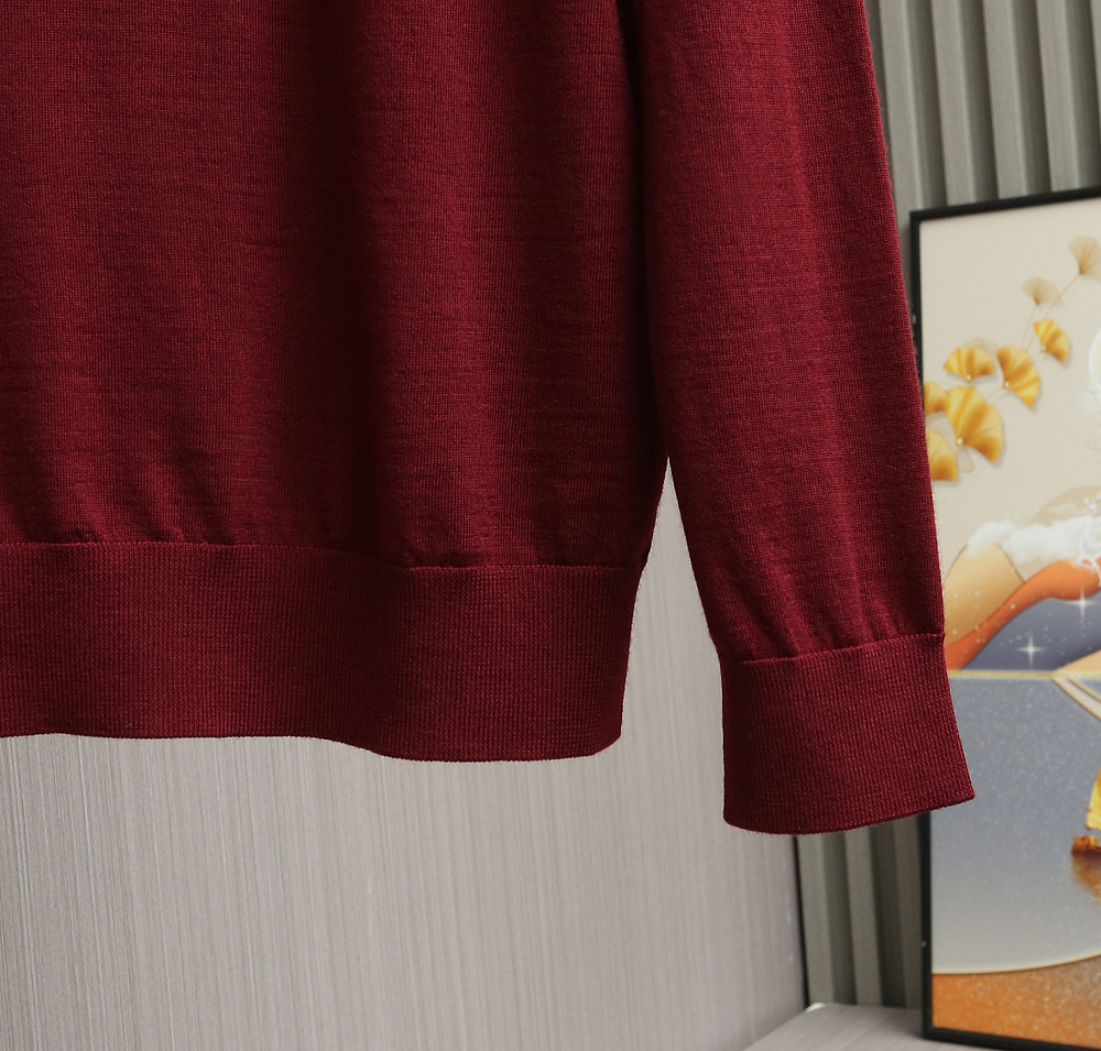 新品上架啦！【典藏臻品】EZ家族男士商务休闲精纺羊毛POLO衫，顶级洋行渠道货，纯正血统品质，意大利原厂