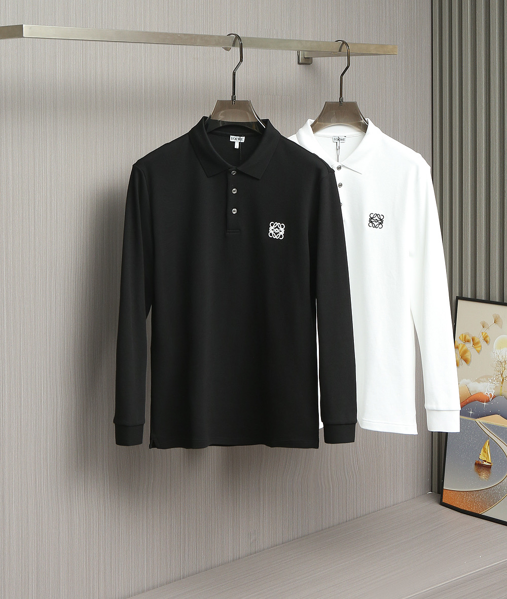 Loewe Polo à Manches Longues Homme - Élégance et Confort Exceptionnels