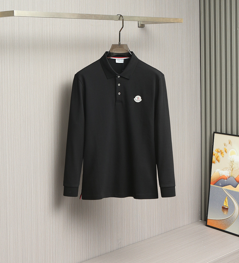 Louis Vuitton Men's Long Sleeve Polo Shirt, Cotton Blend, Classic Fit 3 i1758551913522 558 0 0