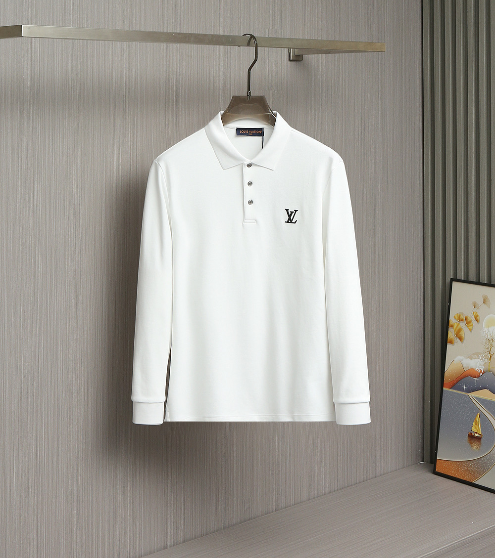 Louis Vuitton 2025 Fall/Winter Long Sleeve Polo Shirt - Elegant & Comfortable 3 i1758552158548 8007 0 0