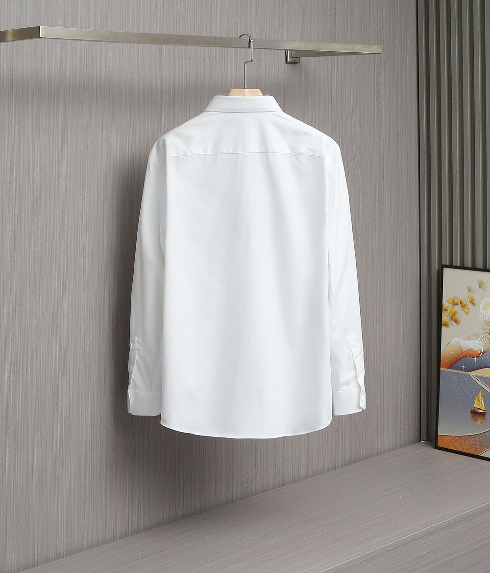 Gucci Men's White Oxford Shirt - Liquid Ammonia, Wrinkle-Free, Double Strand 11 i1760023317765 8400 0 9