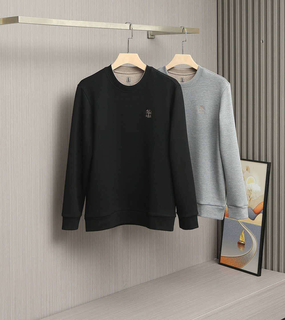 新款上架啦！🌹🌹🌹Brunello Cucinelli25年爆款长袖打底衫 Brunello Cucin