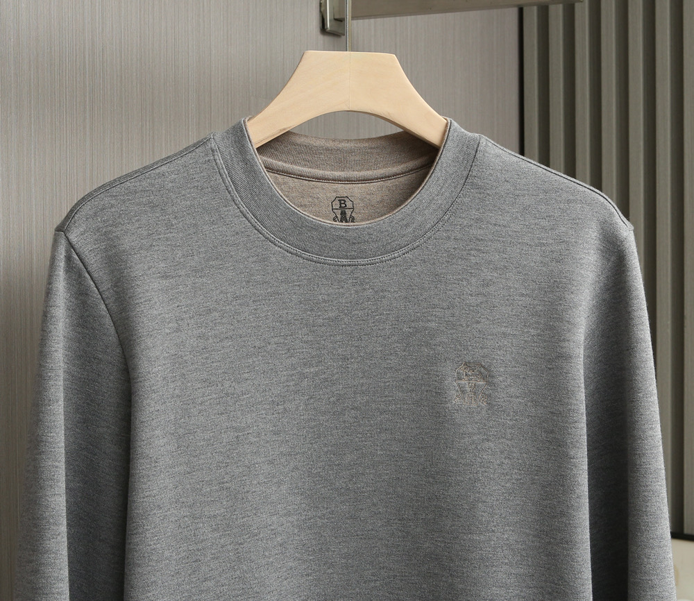 新款上架啦！🌹🌹🌹Brunello Cucinelli25年爆款长袖打底衫 Brunello Cucin