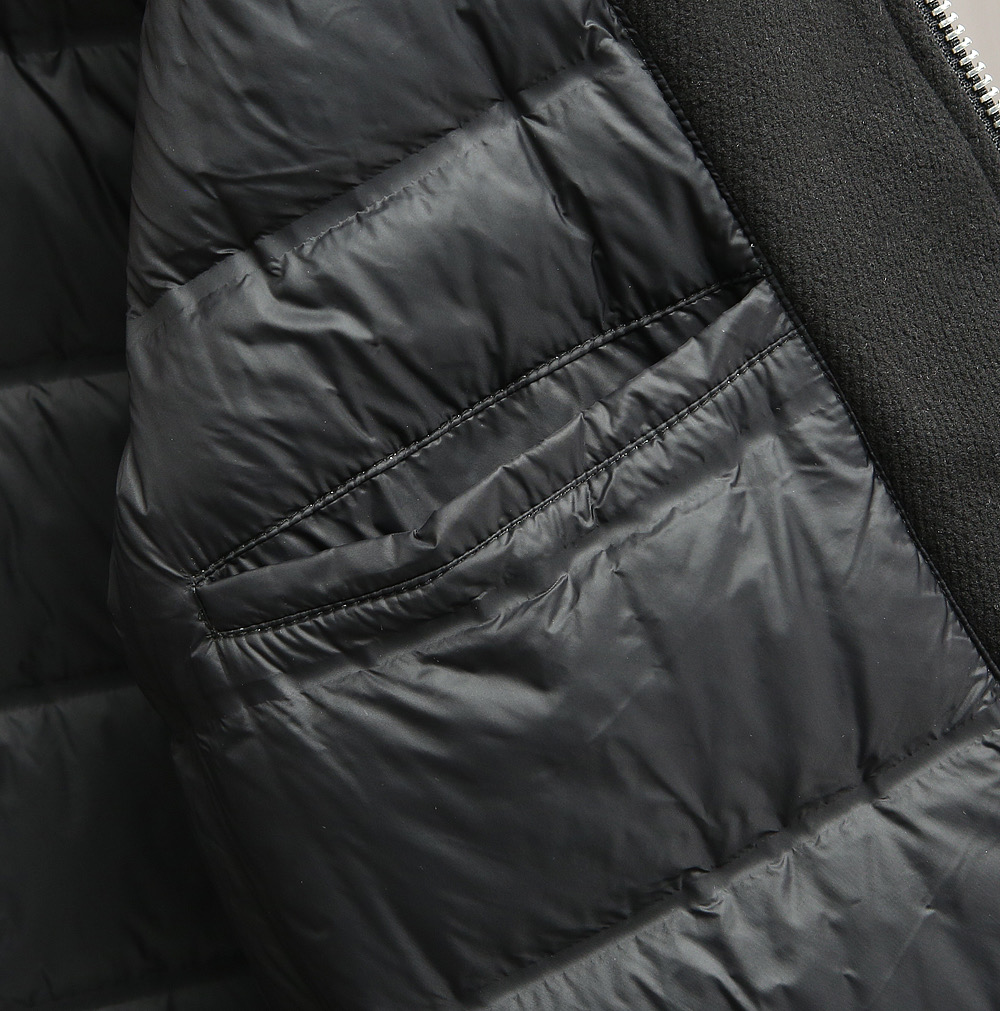 羽绒服 【25年秋冬新品震撼上架啦！🌹🌹🌹诺悠翩雅羊绒搭配内里鹅绒商务领夹克羽绒服。（Loro Pian