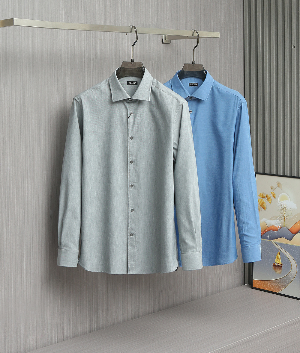 【新品】🌹🌹🌹-EZ家男士商务休闲长袖衬衫，香港洋行渠道货，纯正血统品质，高端原厂代工出品，25年F/W