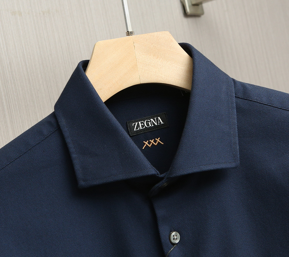 【新品】-EZ家族男士商务休闲提花长袖衬衫，香港洋行渠道货，纯正血统品质，意大利原产出品，25年F/W秋