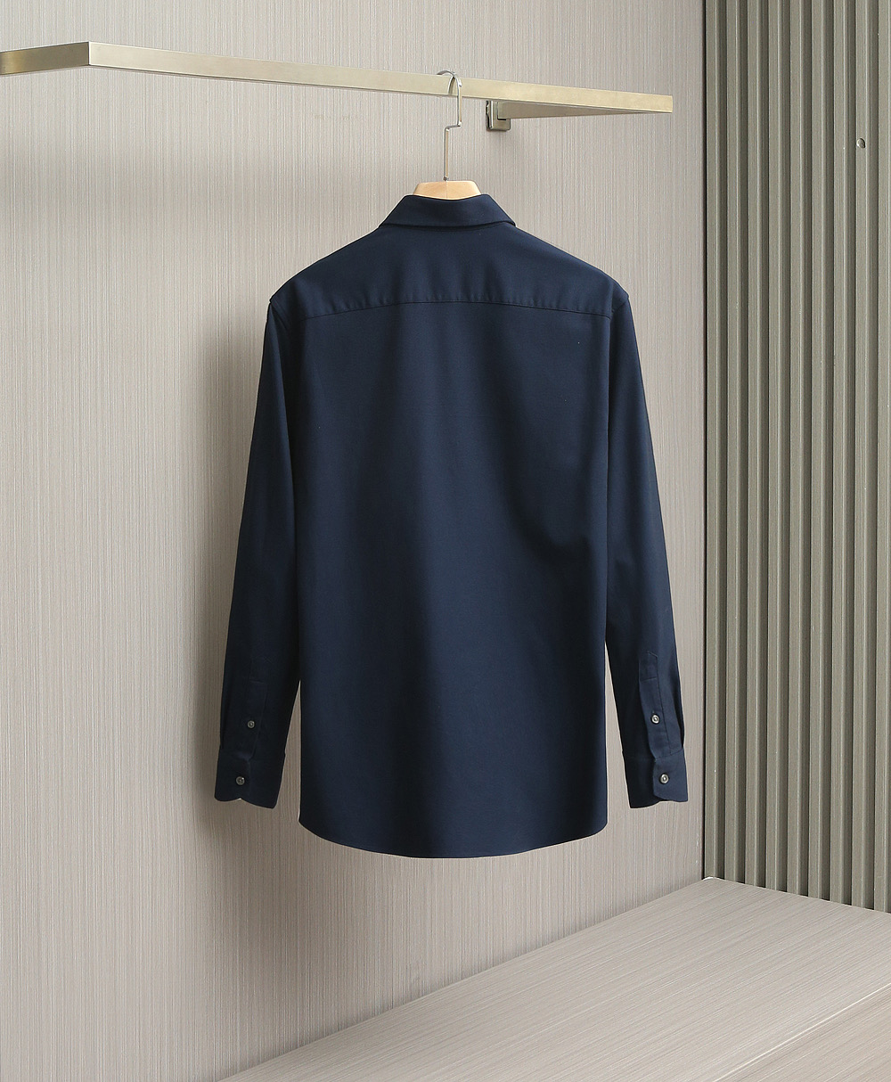 【新品】-EZ家族男士商务休闲提花长袖衬衫，香港洋行渠道货，纯正血统品质，意大利原产出品，25年F/W秋