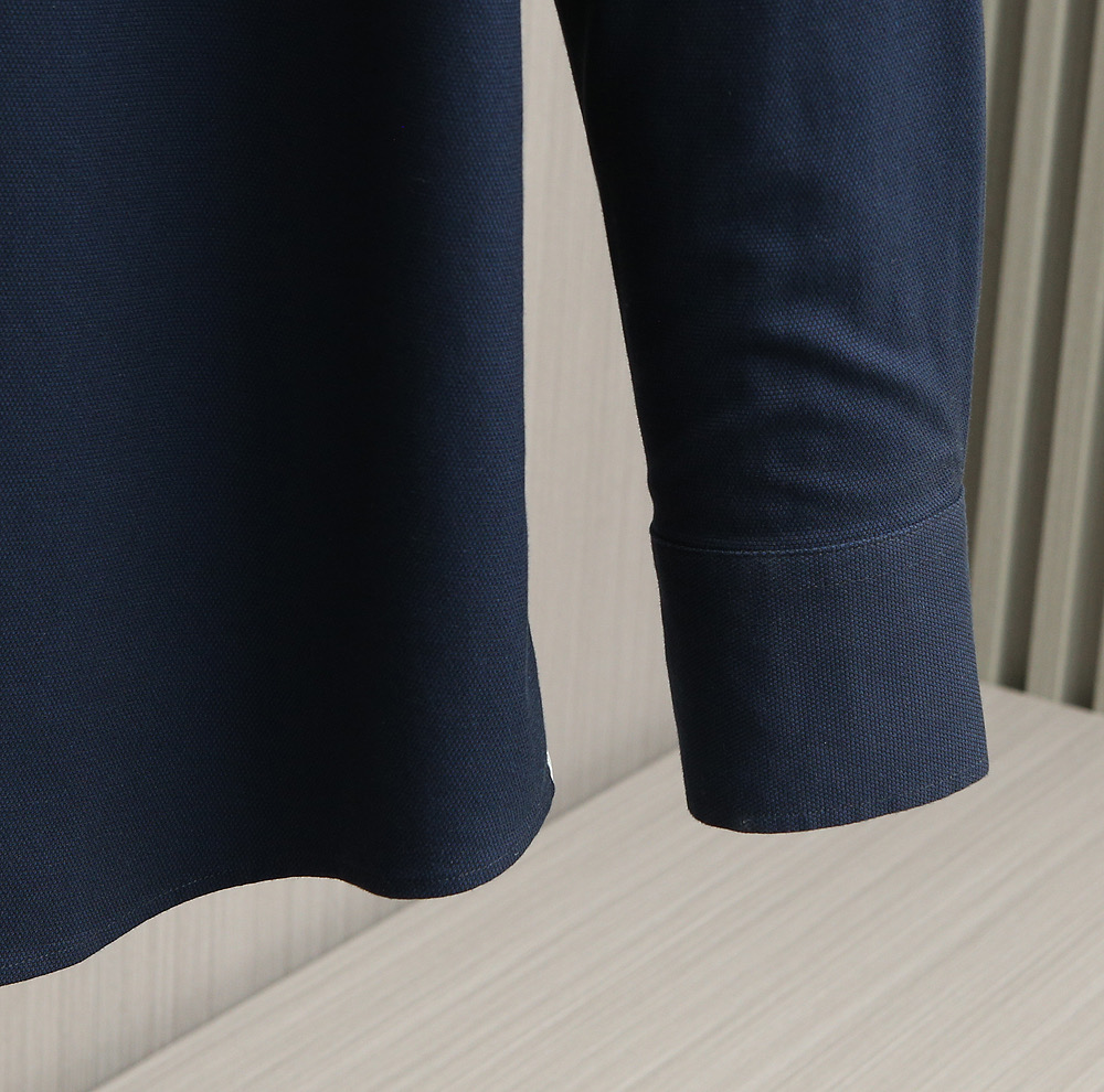 【新品】-EZ家族男士商务休闲提花长袖衬衫，香港洋行渠道货，纯正血统品质，意大利原产出品，25年F/W秋