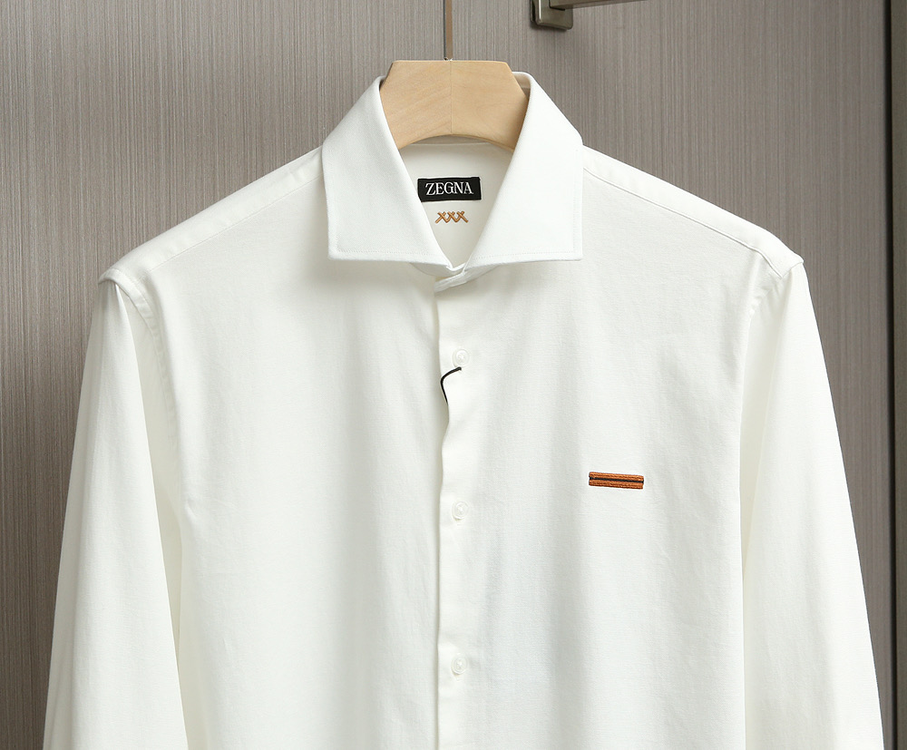 【新品】-EZ家族男士商务休闲提花长袖衬衫，香港洋行渠道货，纯正血统品质，意大利原产出品，25年F/W秋